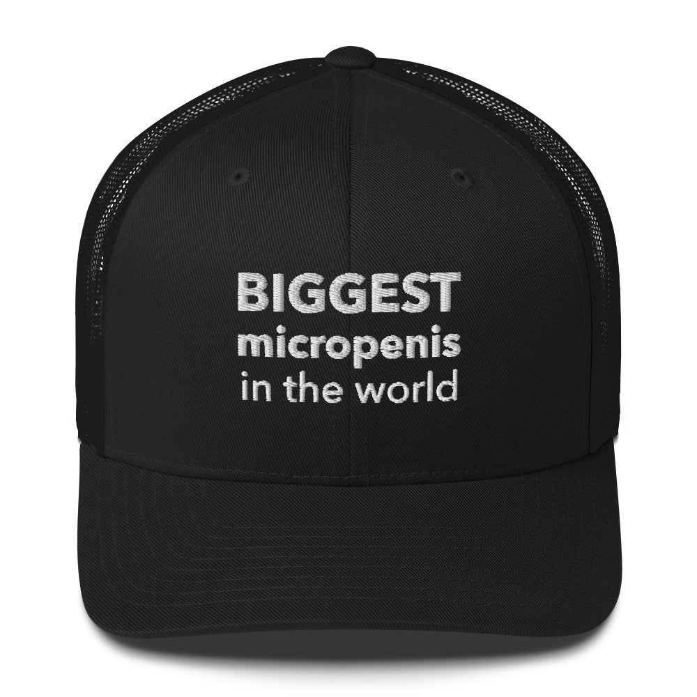 Casquette brodée Biggest micropenis in the world - Sedurro