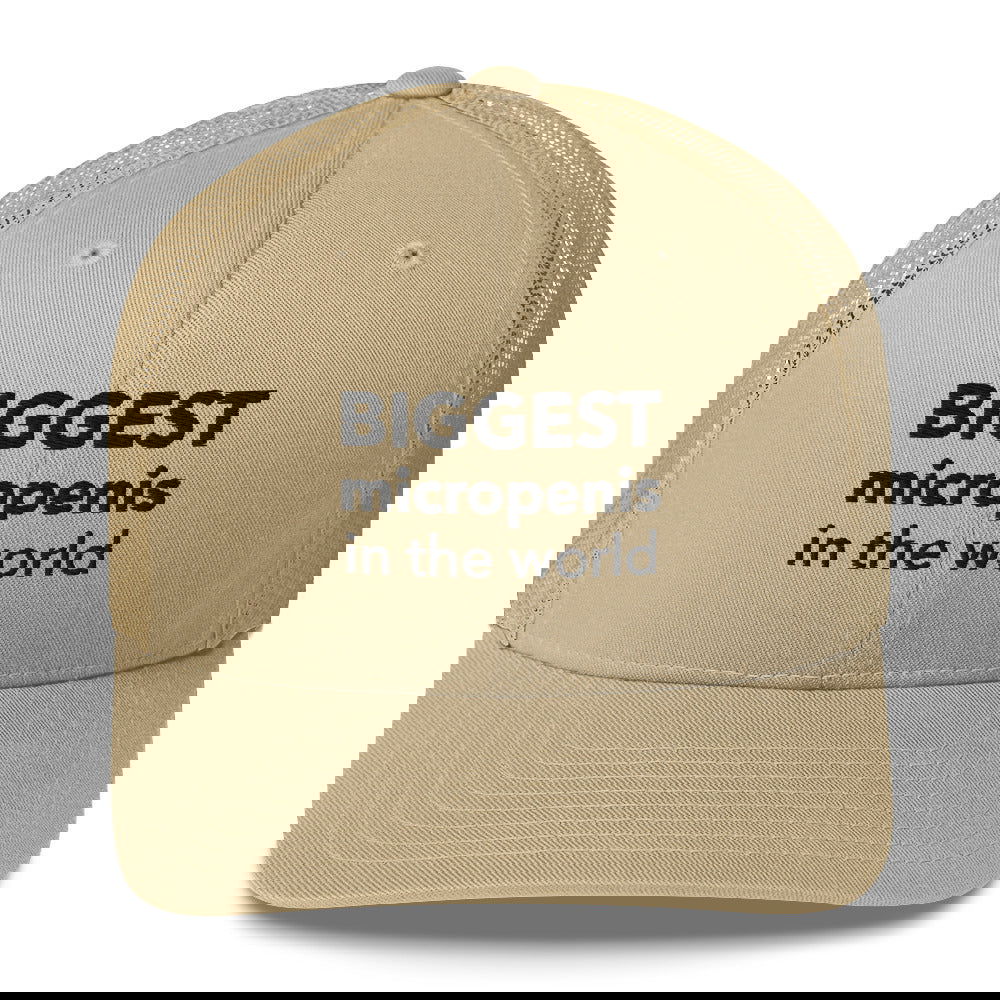 Casquette brodée Biggest micropenis in the world - Sedurro