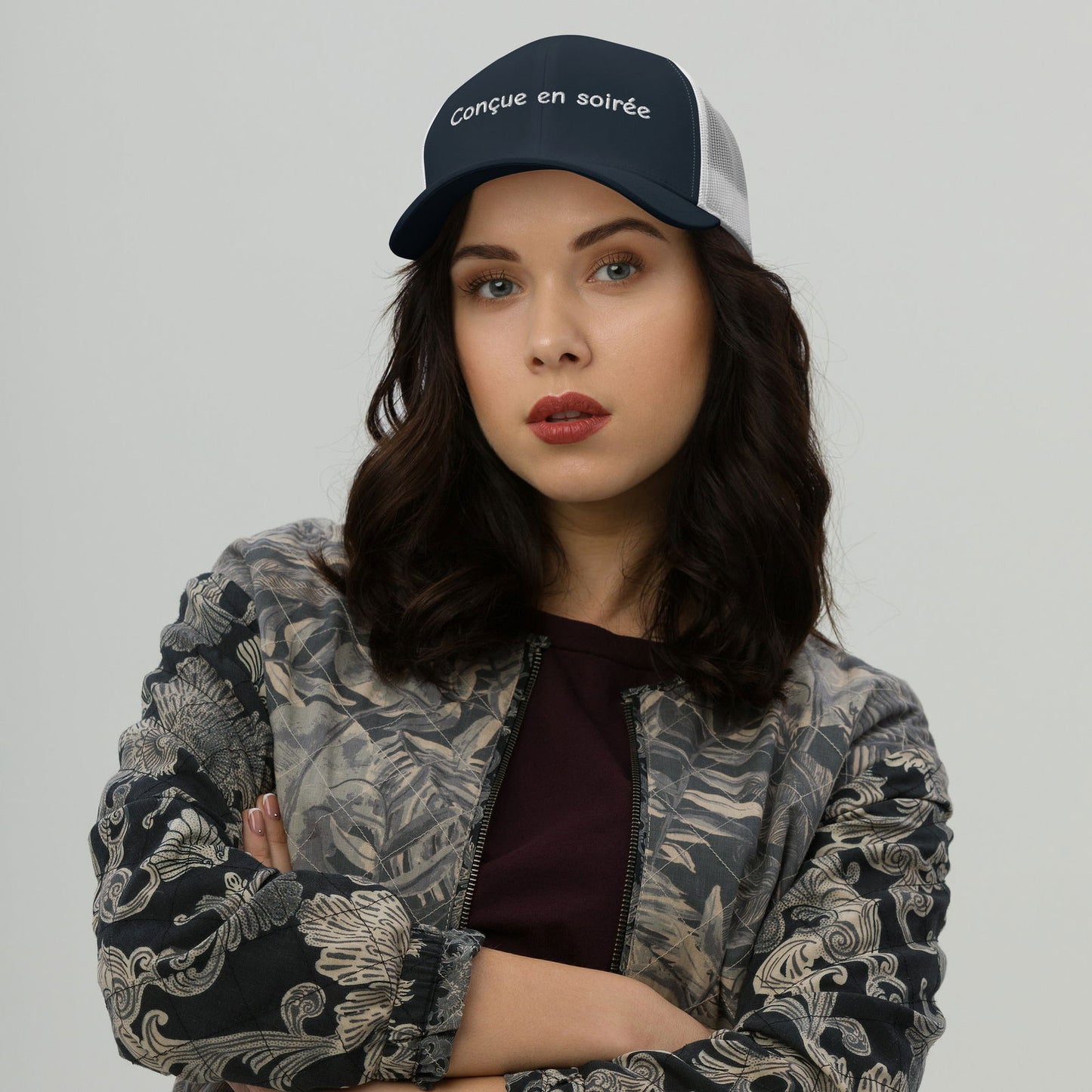Casquette brodée Conçue en soirée - Sedurro