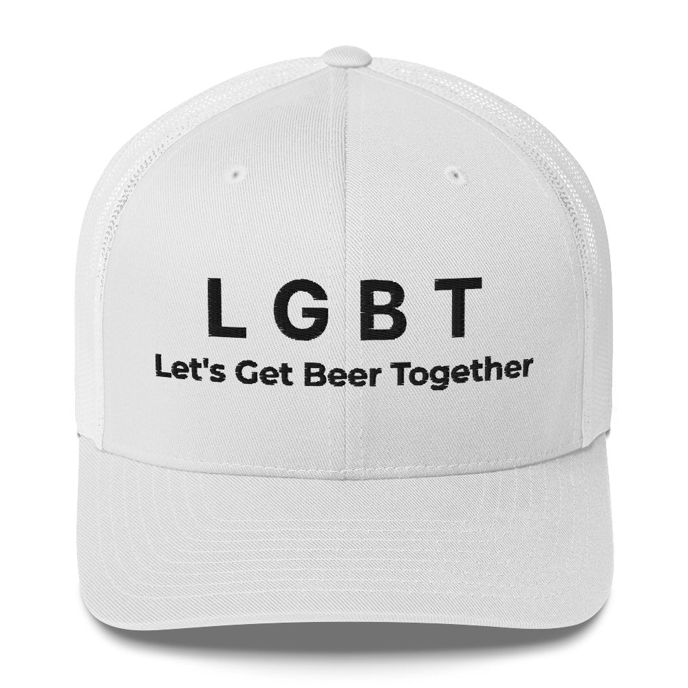 Casquette brodée LGBT Let's Get Beer Together - Sedurro