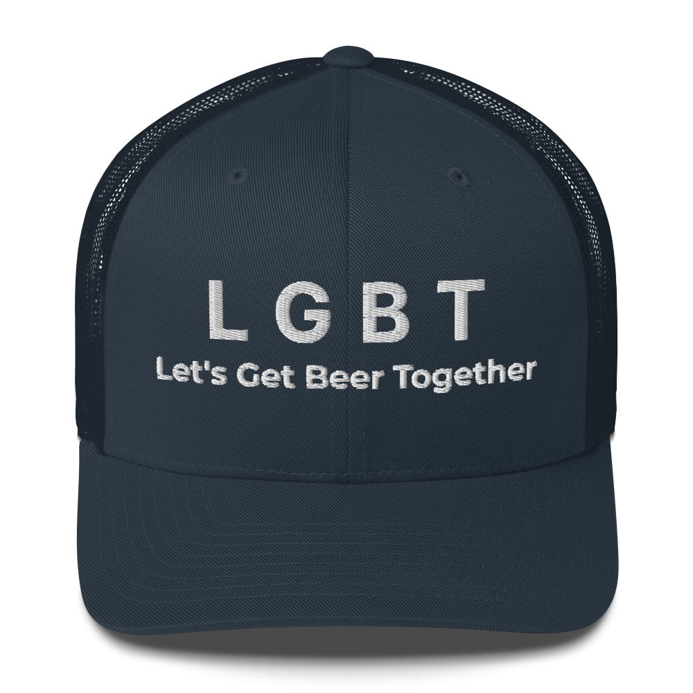 Casquette brodée LGBT Let's Get Beer Together - Sedurro