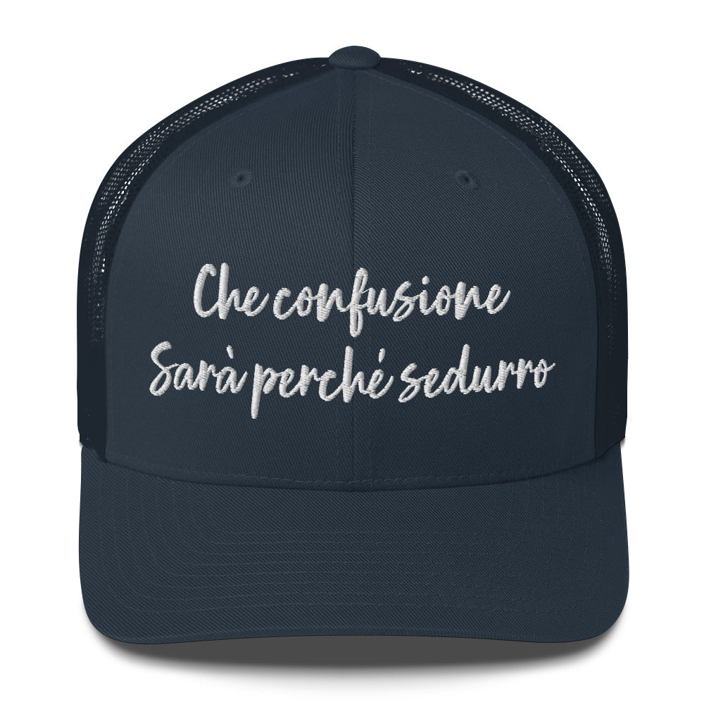 Casquette brodée Che confusione Sarà perché sedurro - Sedurro