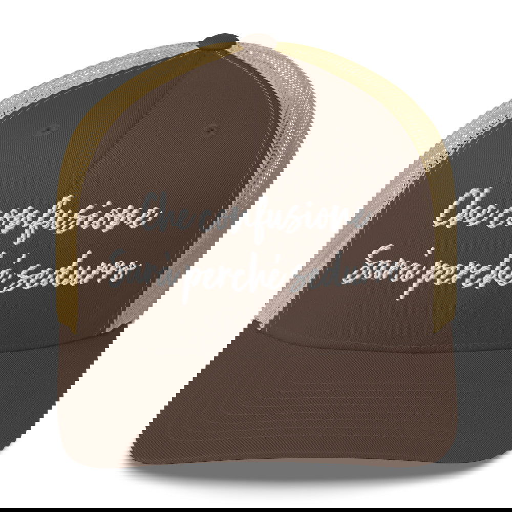 Casquette brodée Che confusione Sarà perché sedurro - Sedurro