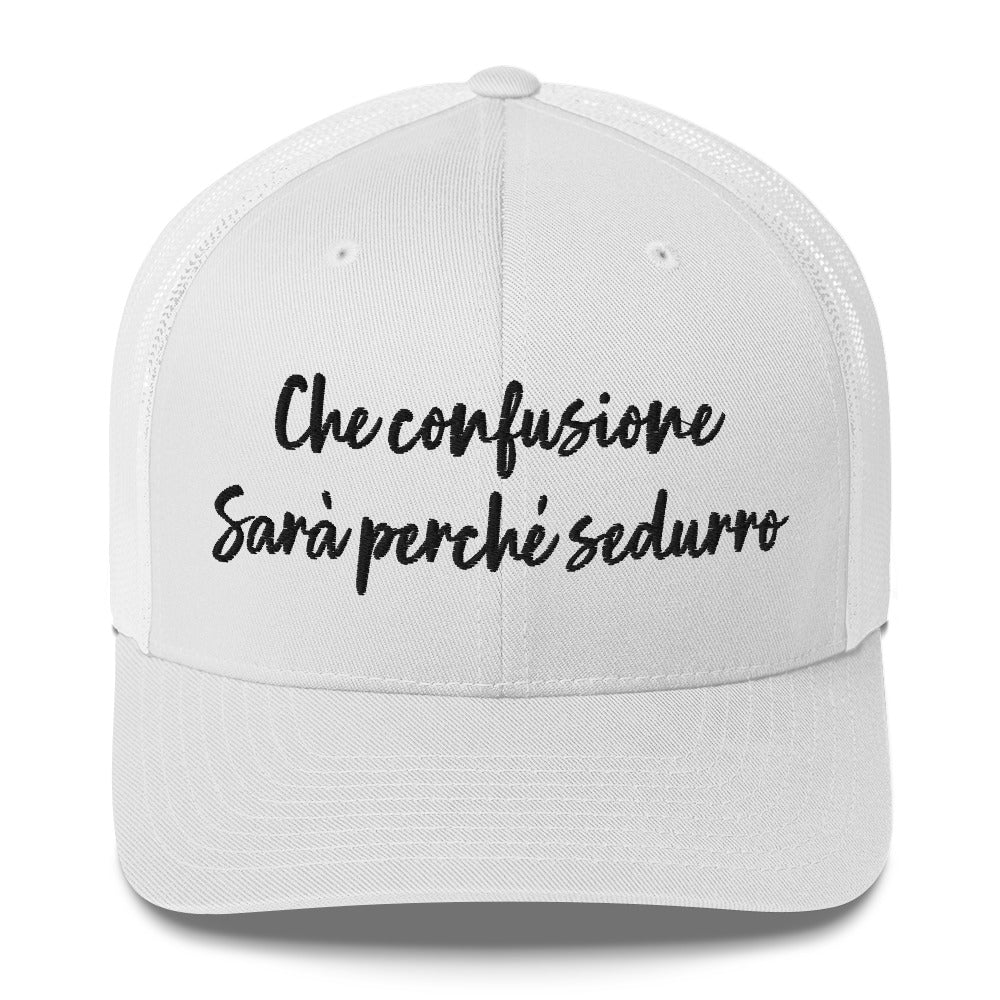 Casquette brodée Che confusione Sarà perché sedurro - Sedurro