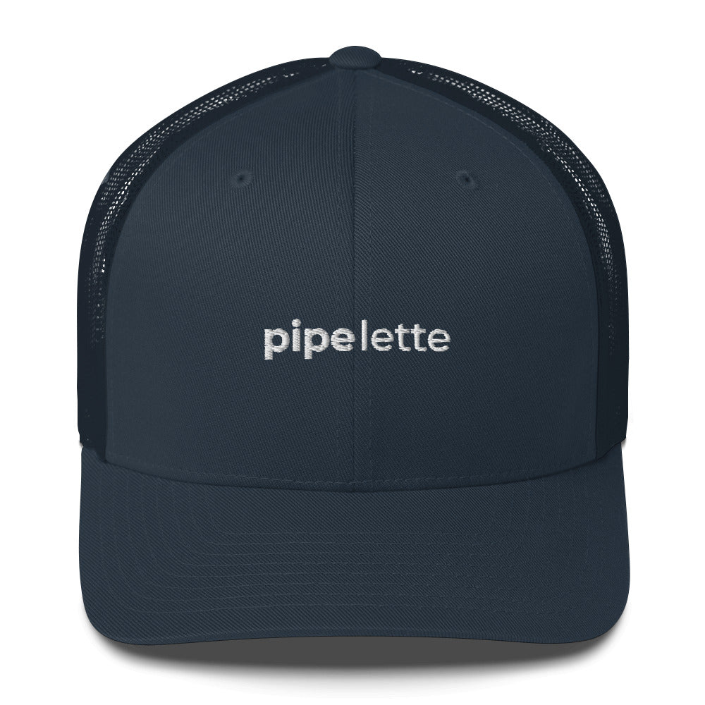 Casquette brodée Pipelette Bleu Marine - Sedurro