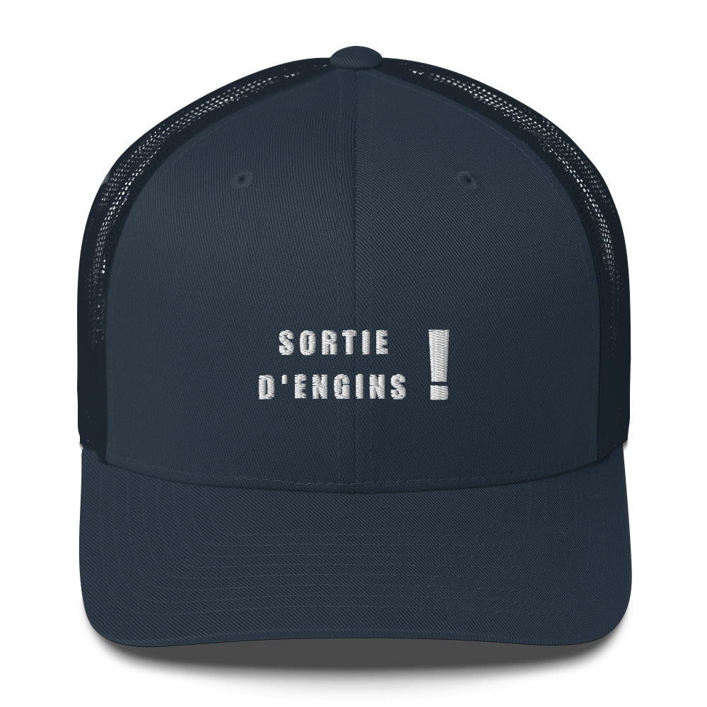 Casquette brodée Sortie d'engins - Sedurro