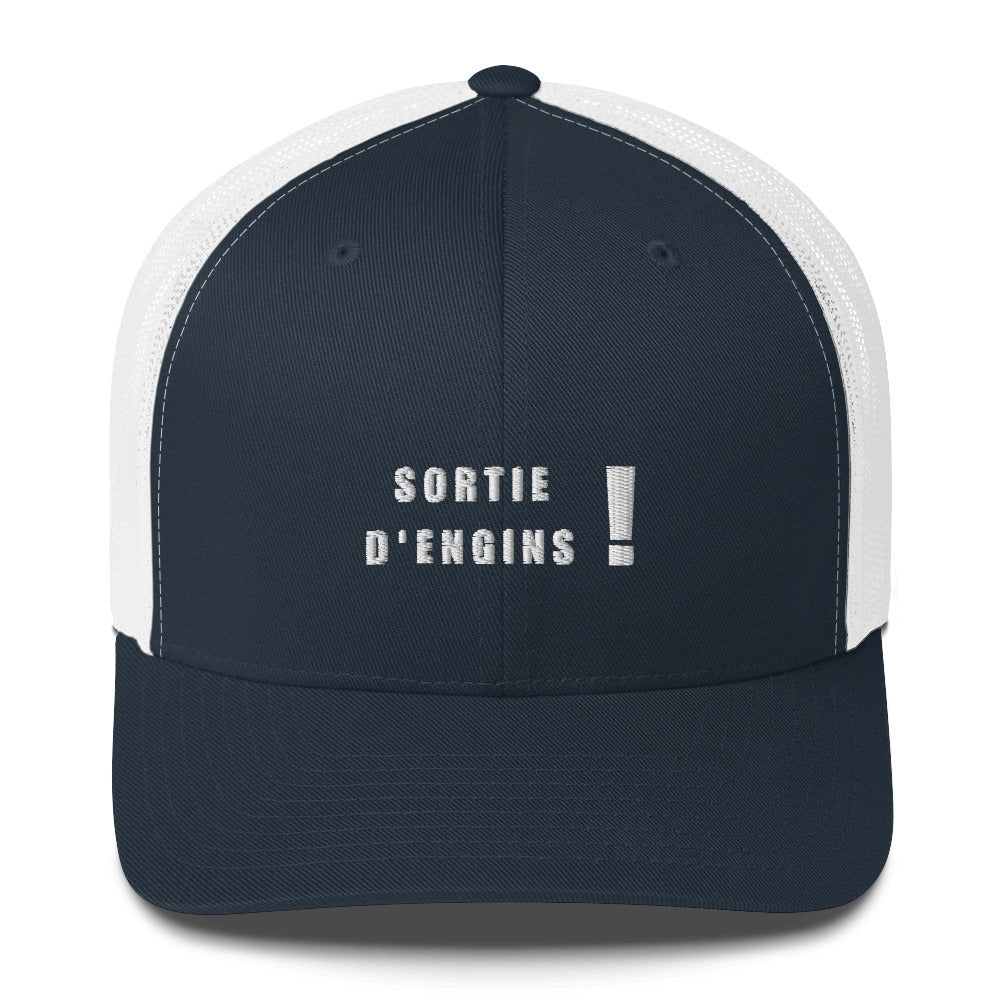 Casquette brodée Sortie d'engins - Sedurro