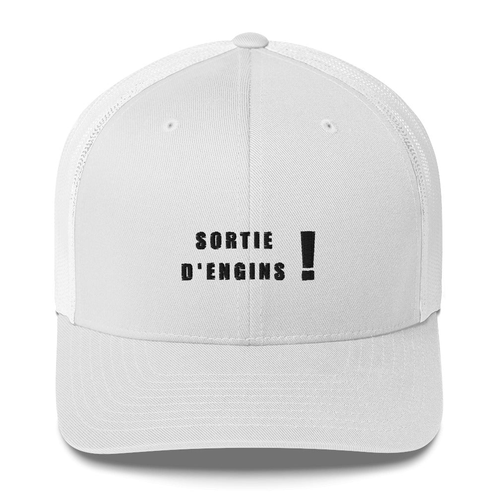 Casquette brodée Sortie d'engins - Sedurro