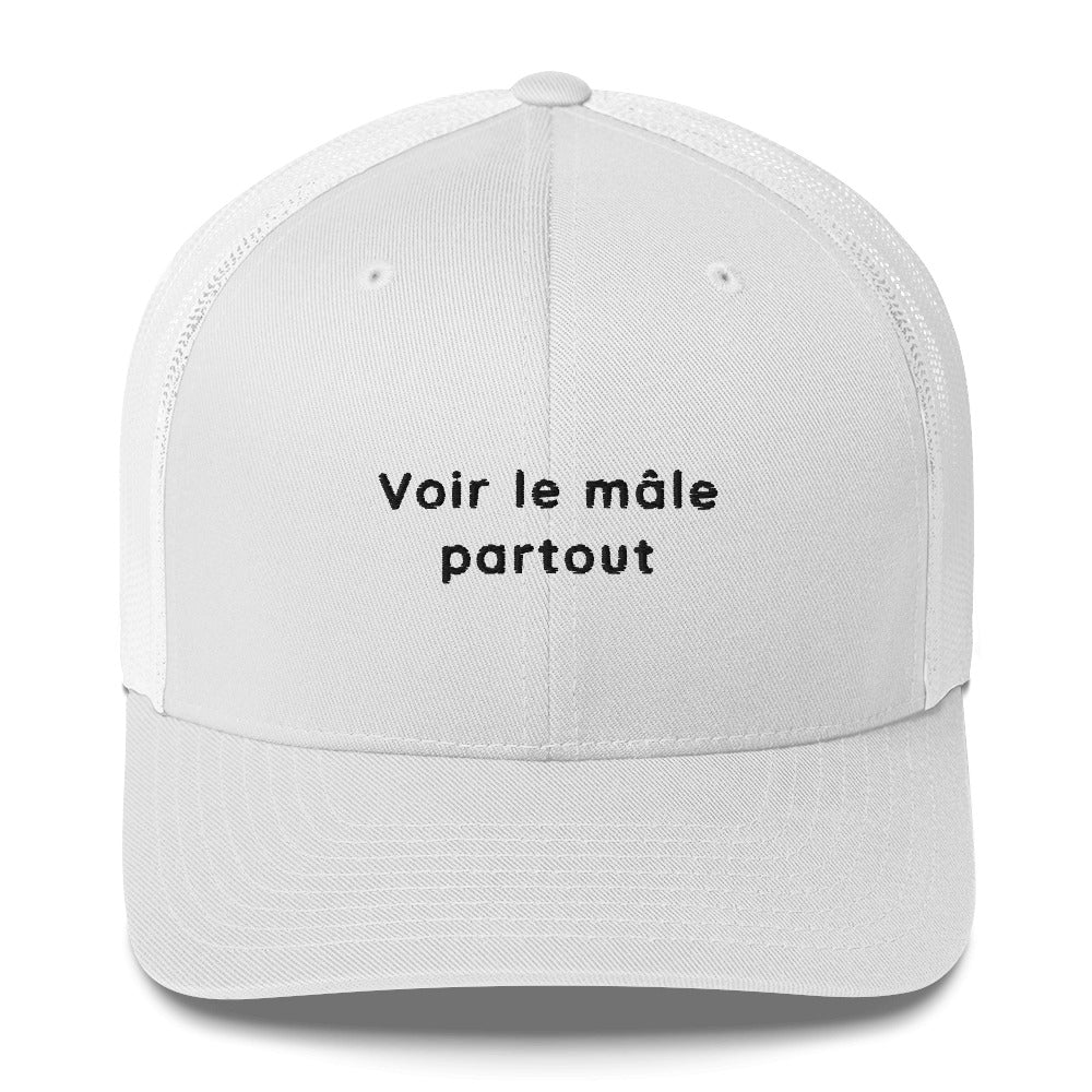 Casquette brodée Voir le mâle partout - Sedurro