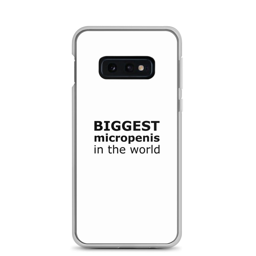Coque Samsung Biggest micropenis in the world Samsung Galaxy S10e - Sedurro