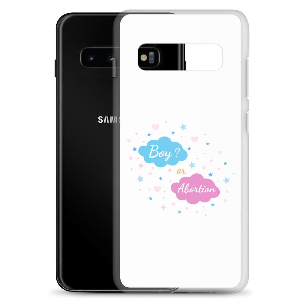 Coque Samsung Boy or abortion gender reveal - Sedurro