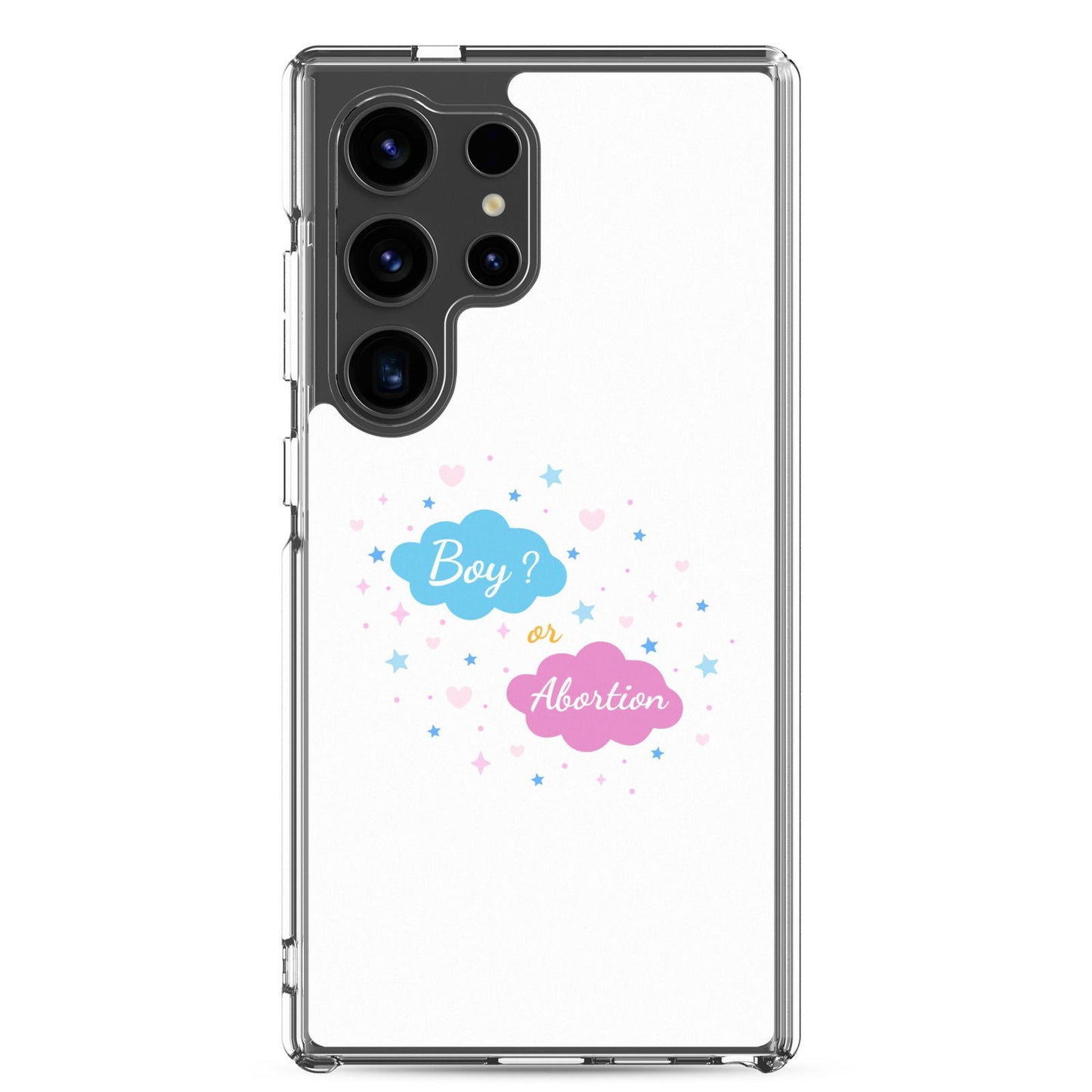 Coque Samsung Boy or abortion gender reveal Samsung Galaxy S24 Ultra - Sedurro