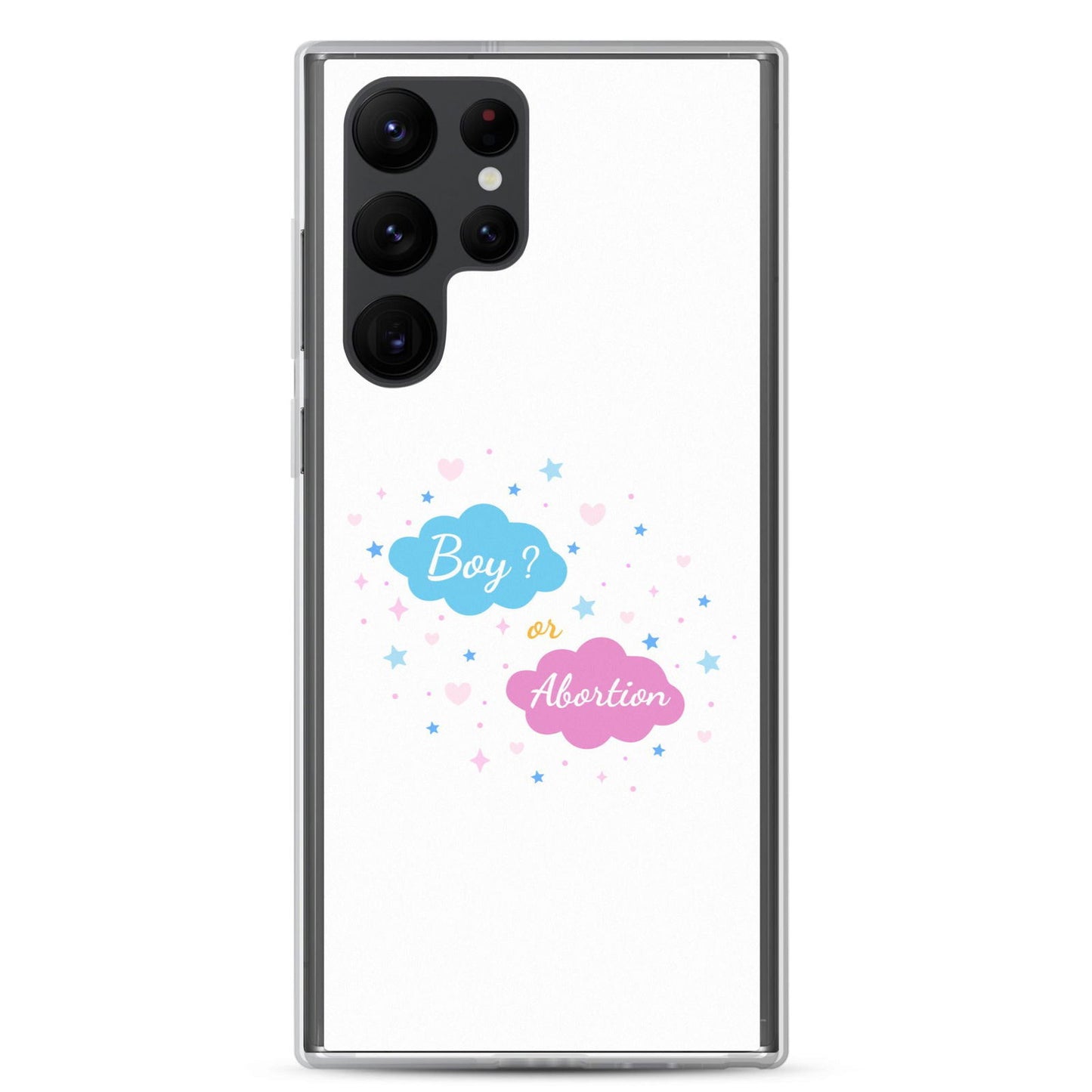 Coque Samsung Boy or abortion gender reveal Samsung Galaxy S22 Ultra - Sedurro