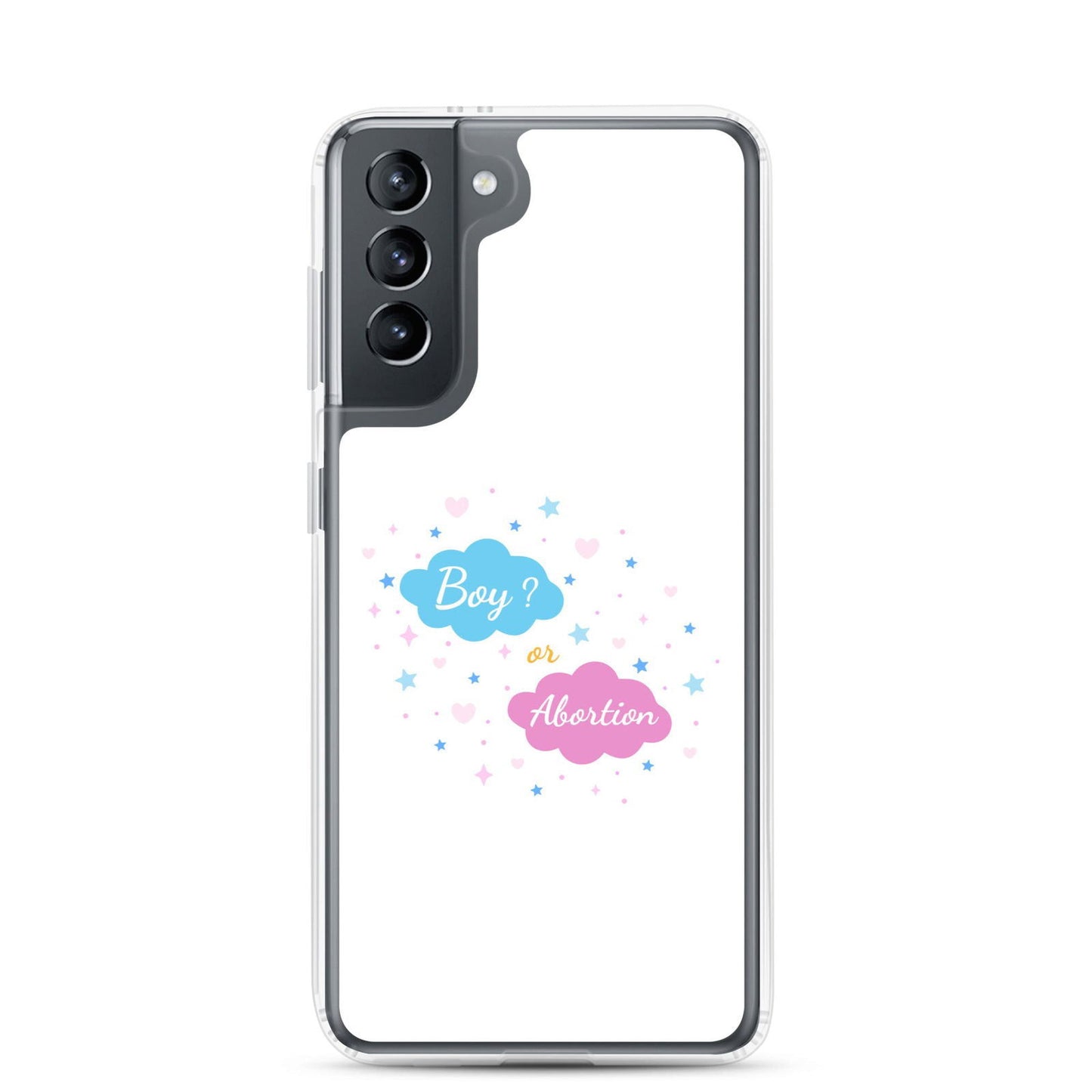 Coque Samsung Boy or abortion gender reveal Samsung Galaxy S21 - Sedurro