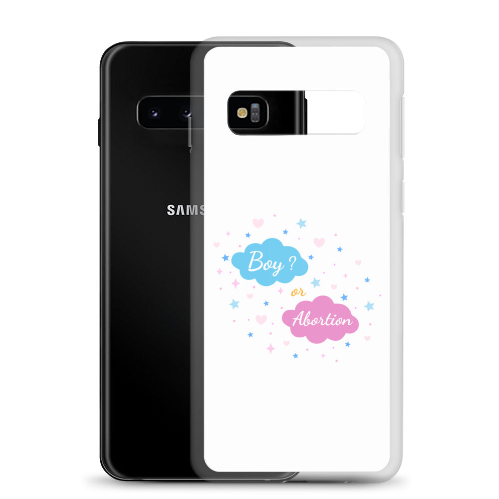 Coque Samsung Boy or abortion gender reveal - Sedurro