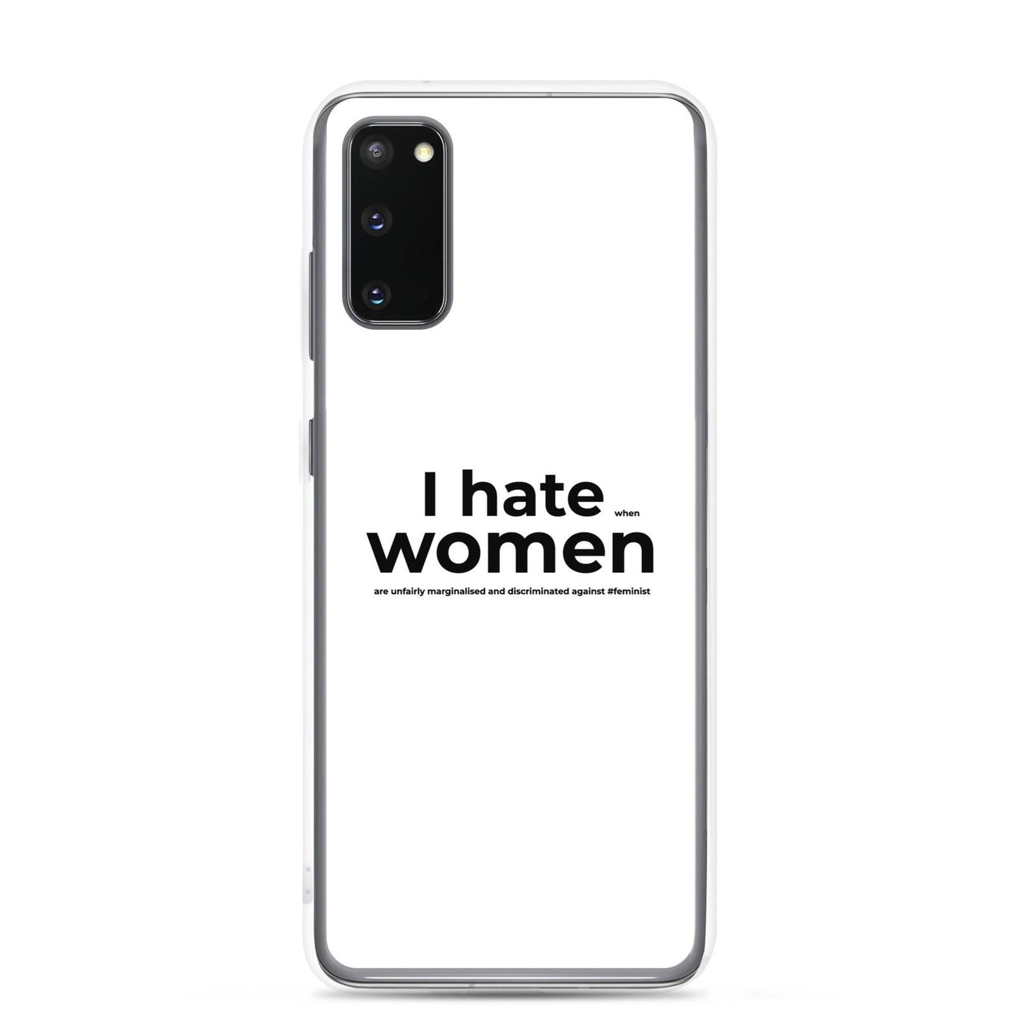 Coque Samsung Feminist I hate women Samsung Galaxy S20 - Sedurro