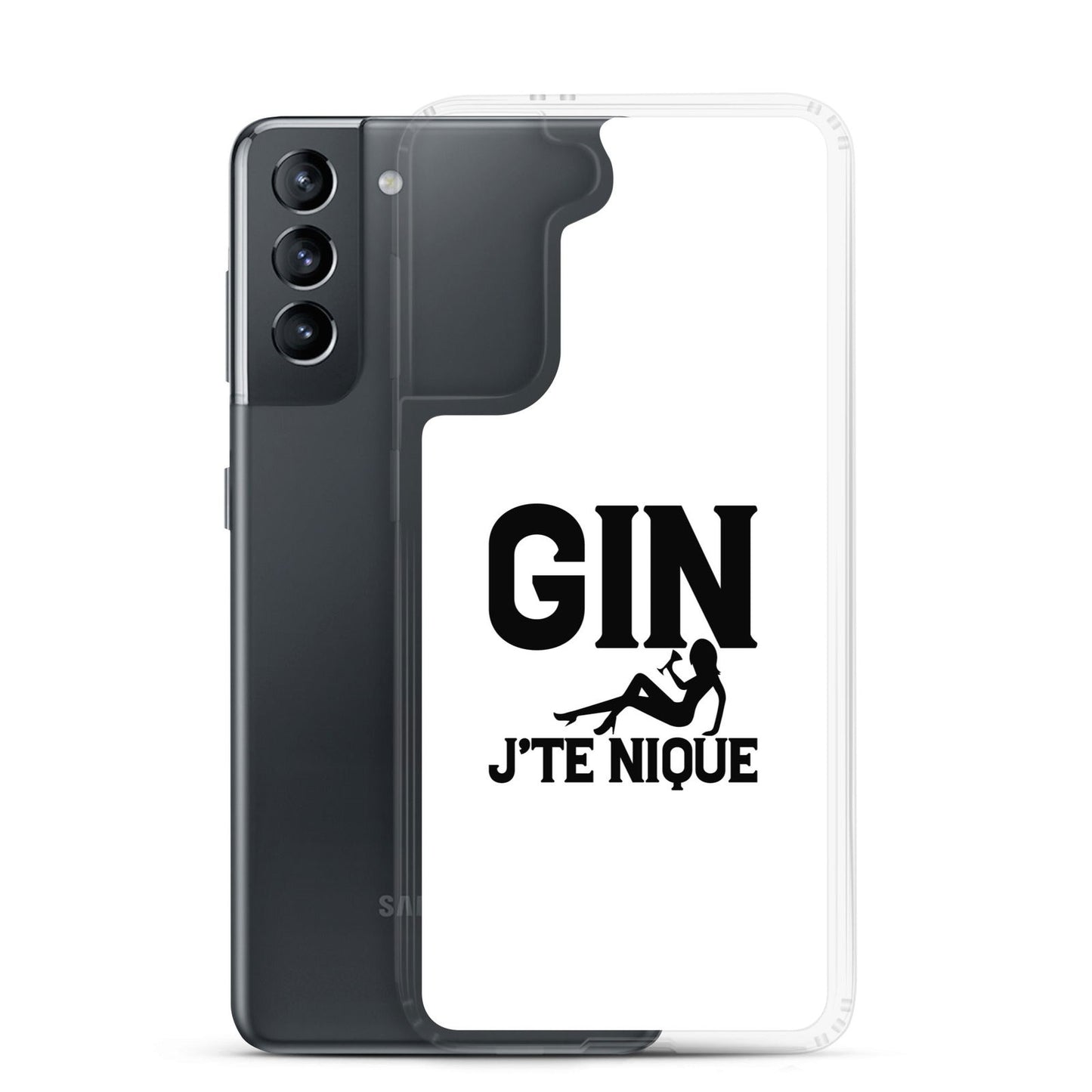 Coque Samsung Gin j'te nique - Sedurro