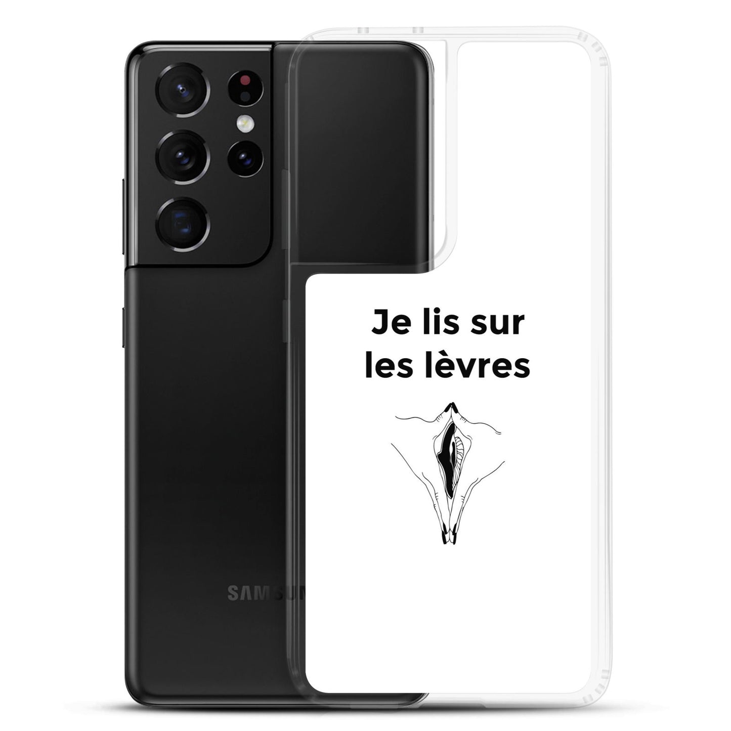 Coque Samsung Je lis sur les lèvres - Sedurro