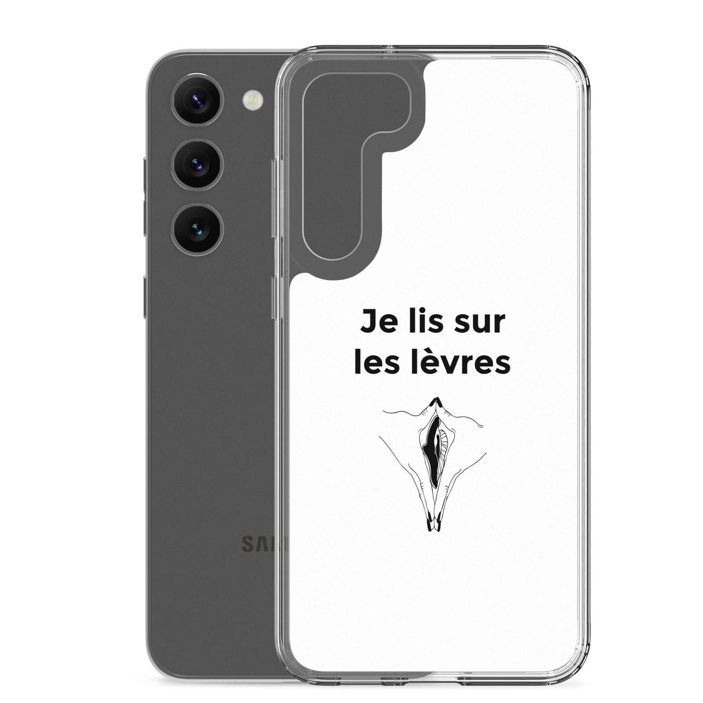 Coque Samsung Je lis sur les lèvres - Sedurro