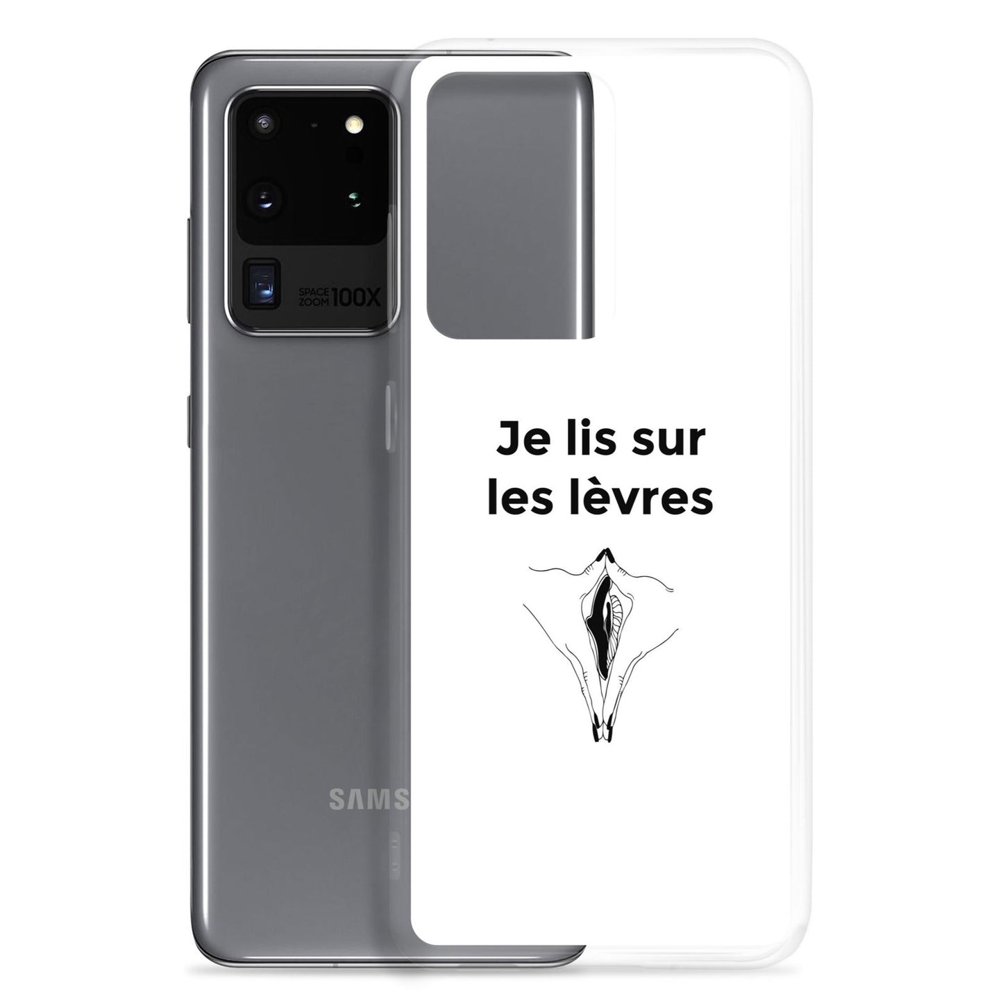 Coque Samsung Je lis sur les lèvres - Sedurro
