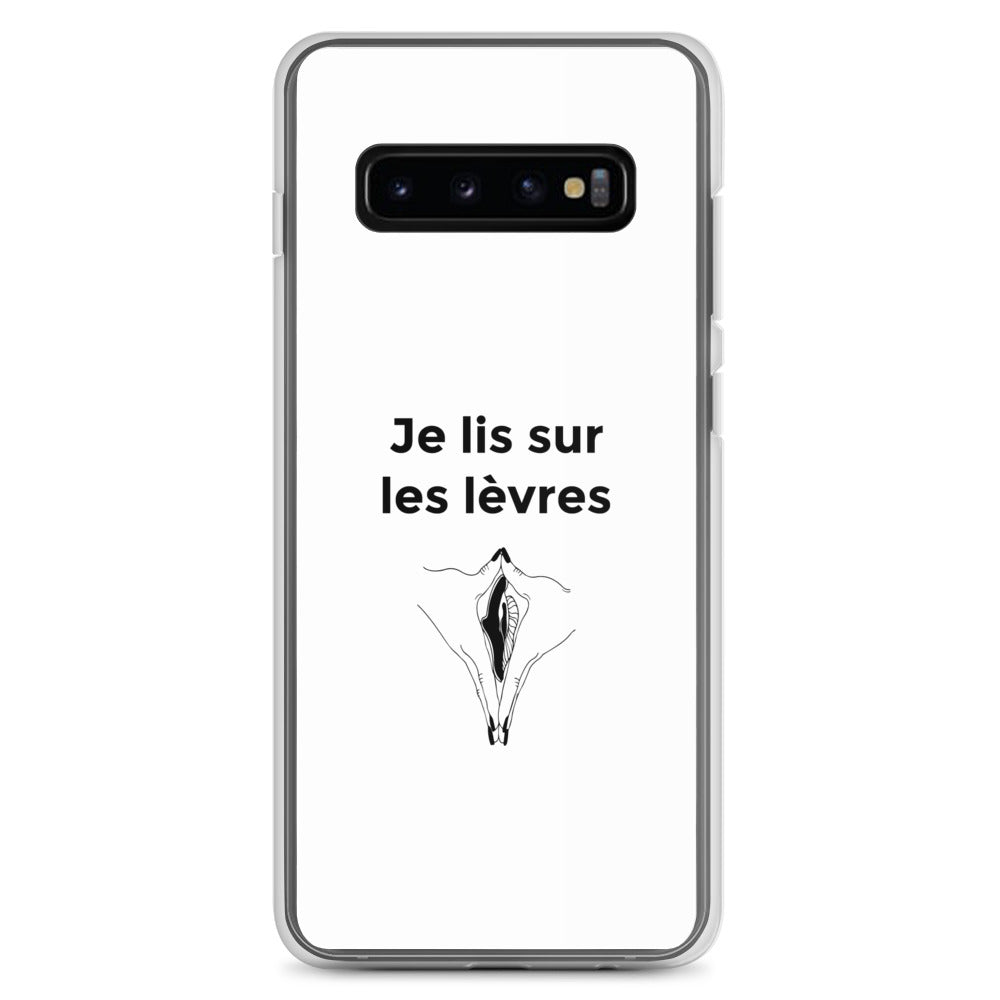 Coque Samsung Je lis sur les lèvres Samsung Galaxy S10+ - Sedurro