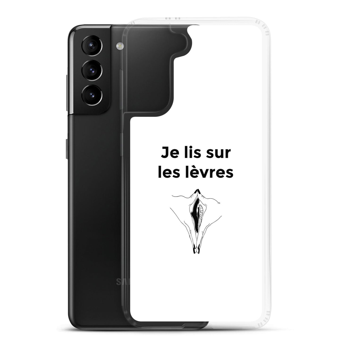 Coque Samsung Je lis sur les lèvres - Sedurro