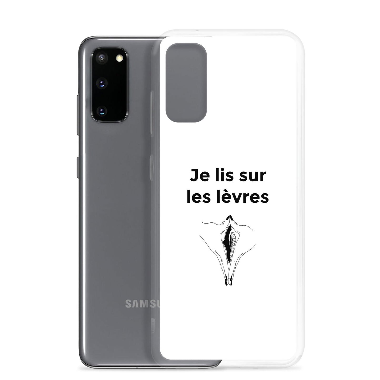 Coque Samsung Je lis sur les lèvres - Sedurro