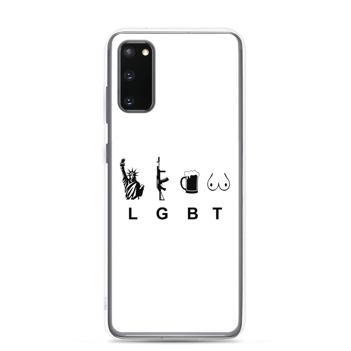 Coque Samsung LGBT liberty gun beer tits - Sedurro