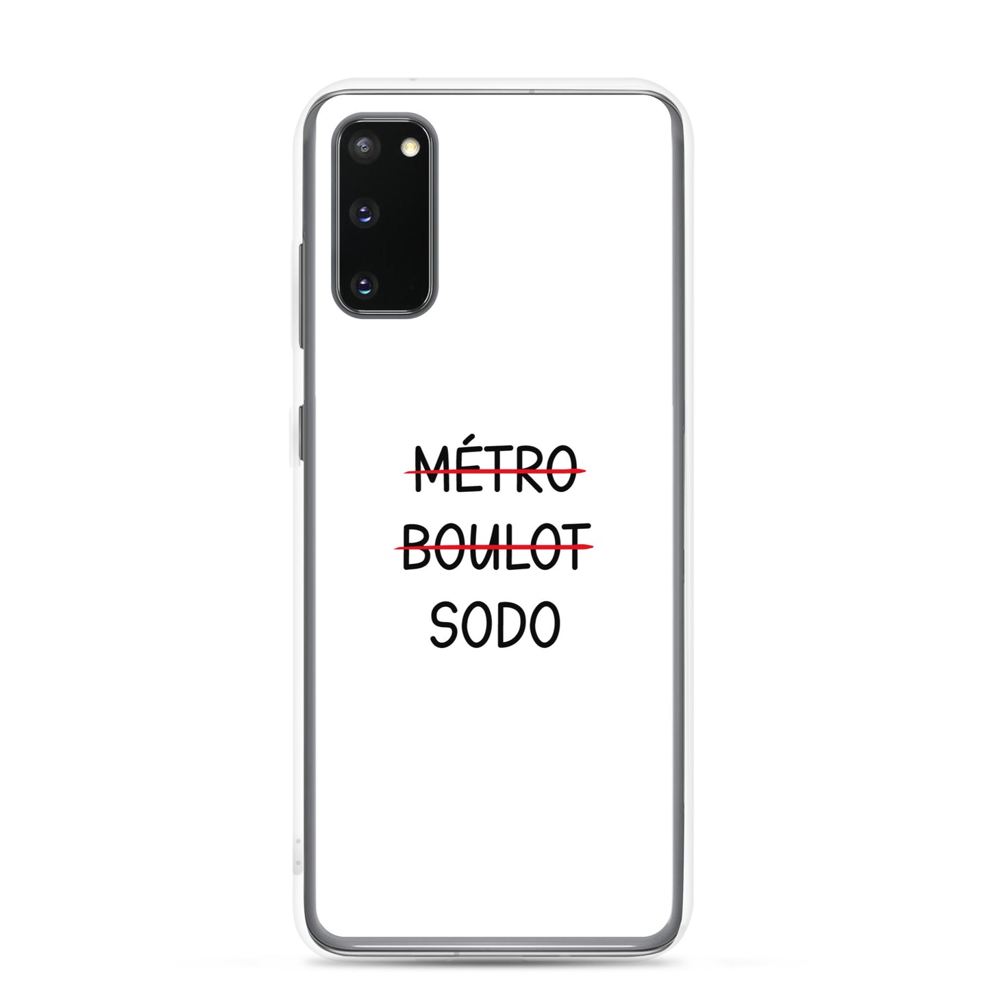 Coque Samsung Métro boulot sodo - Sedurro