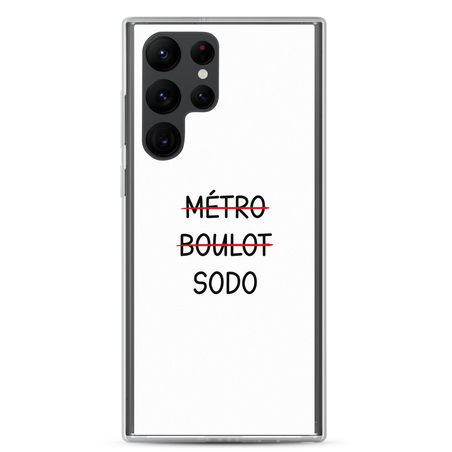 Coque Samsung Métro boulot sodo - Sedurro