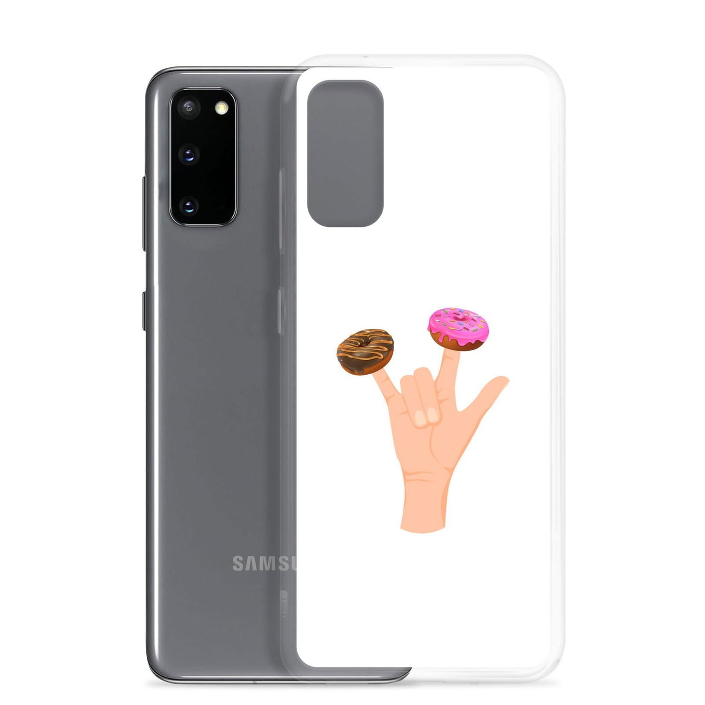 Coque Samsung Main donuts deux doigts - Sedurro