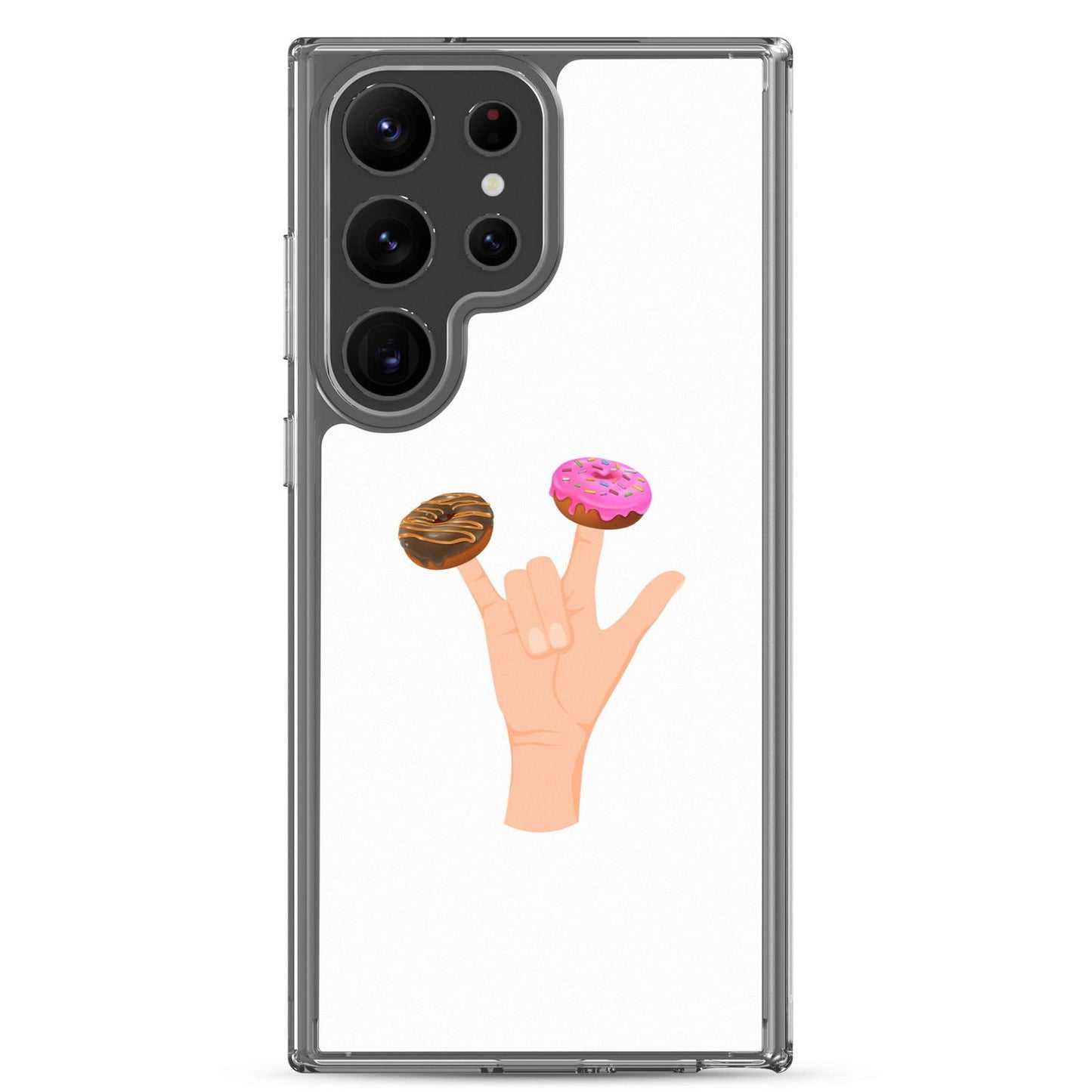 Coque Samsung Main donuts deux doigts Samsung Galaxy S23 Ultra - Sedurro
