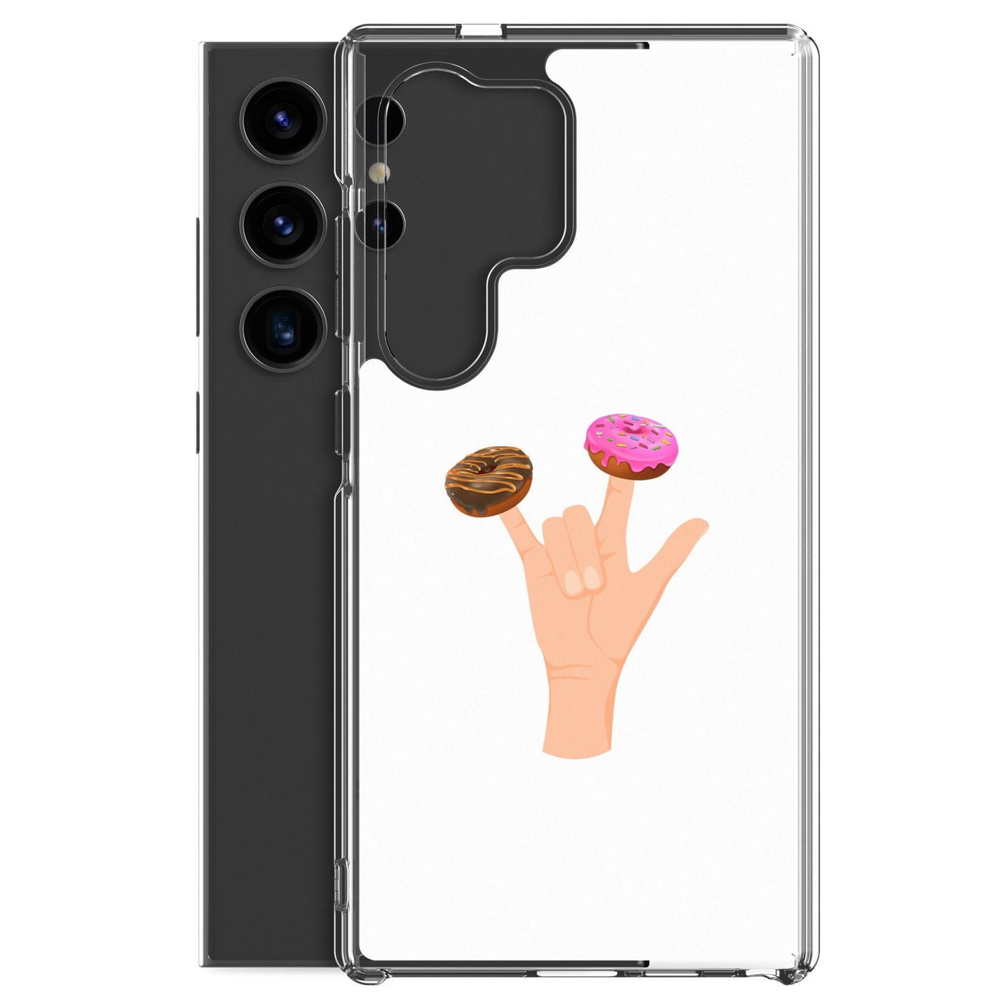 Coque Samsung Main donuts deux doigts - Sedurro