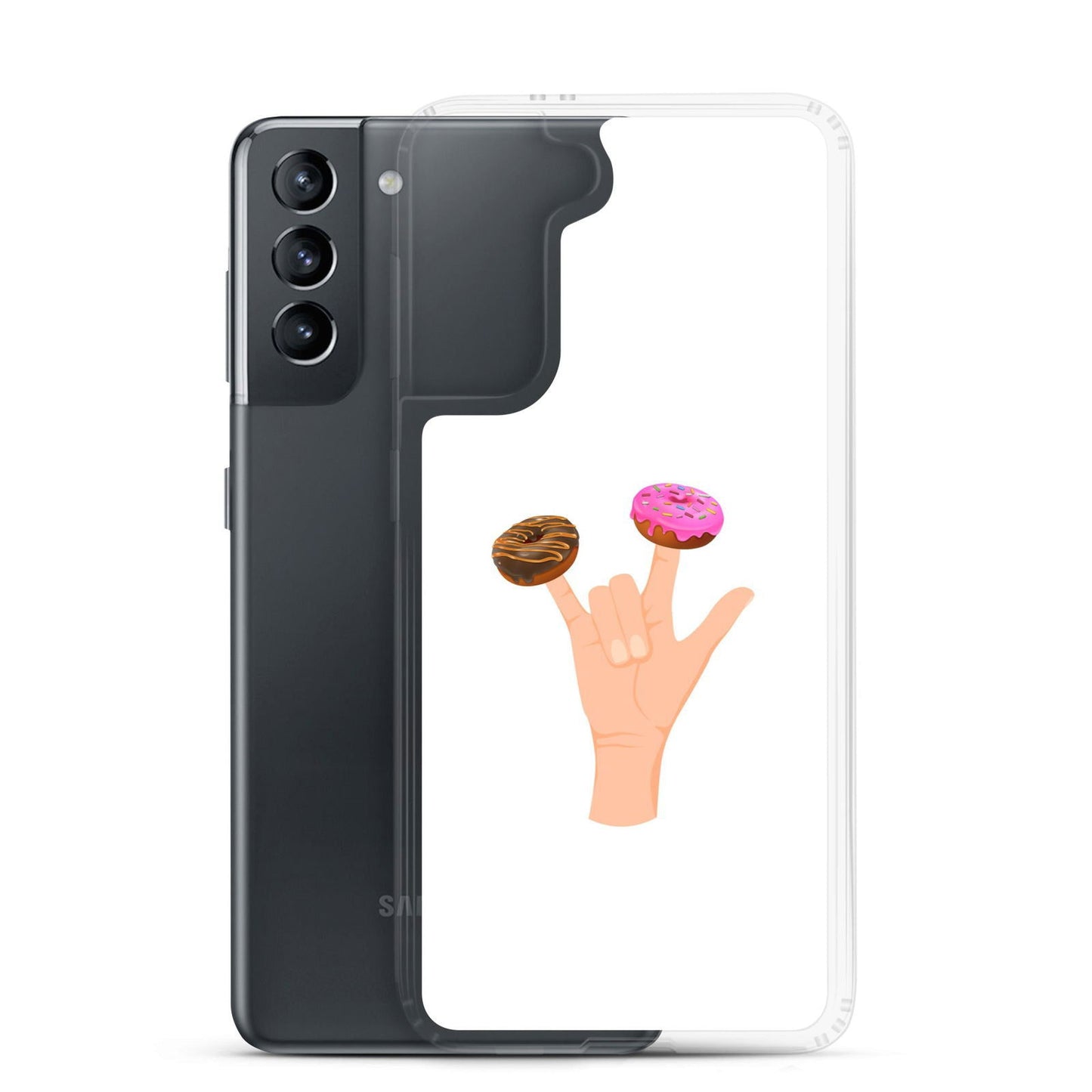 Coque Samsung Main donuts deux doigts - Sedurro