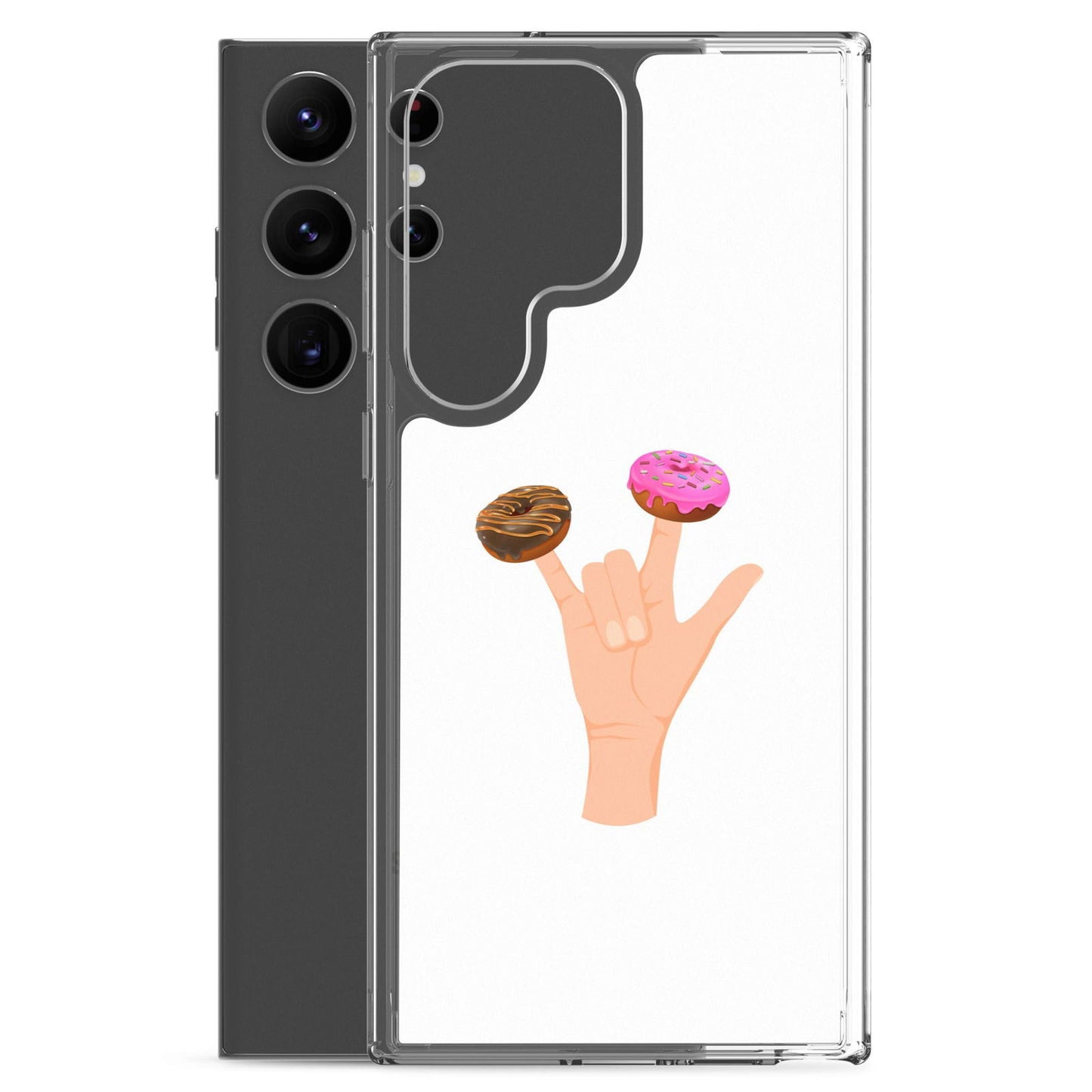 Coque Samsung Main donuts deux doigts - Sedurro