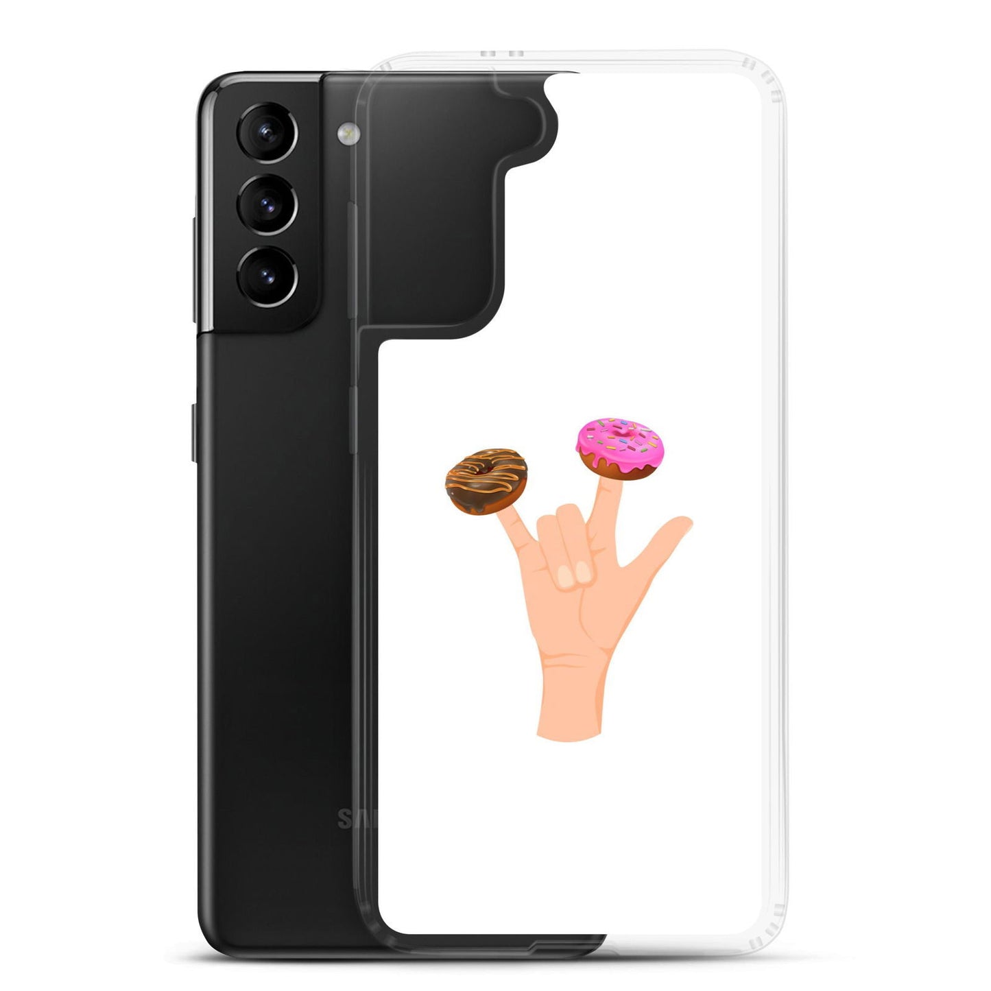 Coque Samsung Main donuts deux doigts - Sedurro
