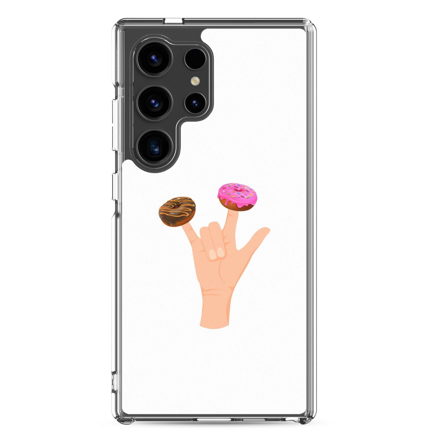 Coque Samsung Main donuts deux doigts Samsung Galaxy S24 Ultra - Sedurro