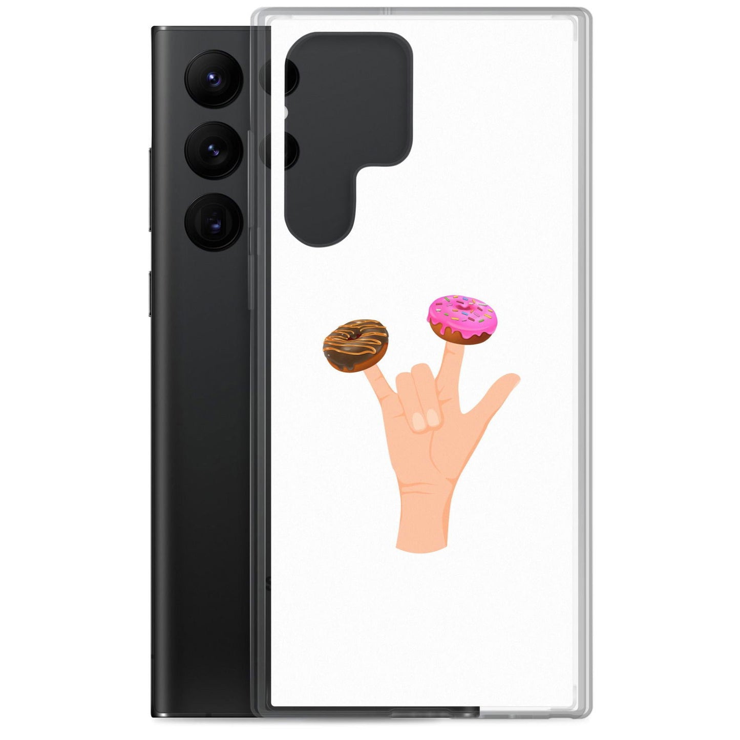 Coque Samsung Main donuts deux doigts - Sedurro