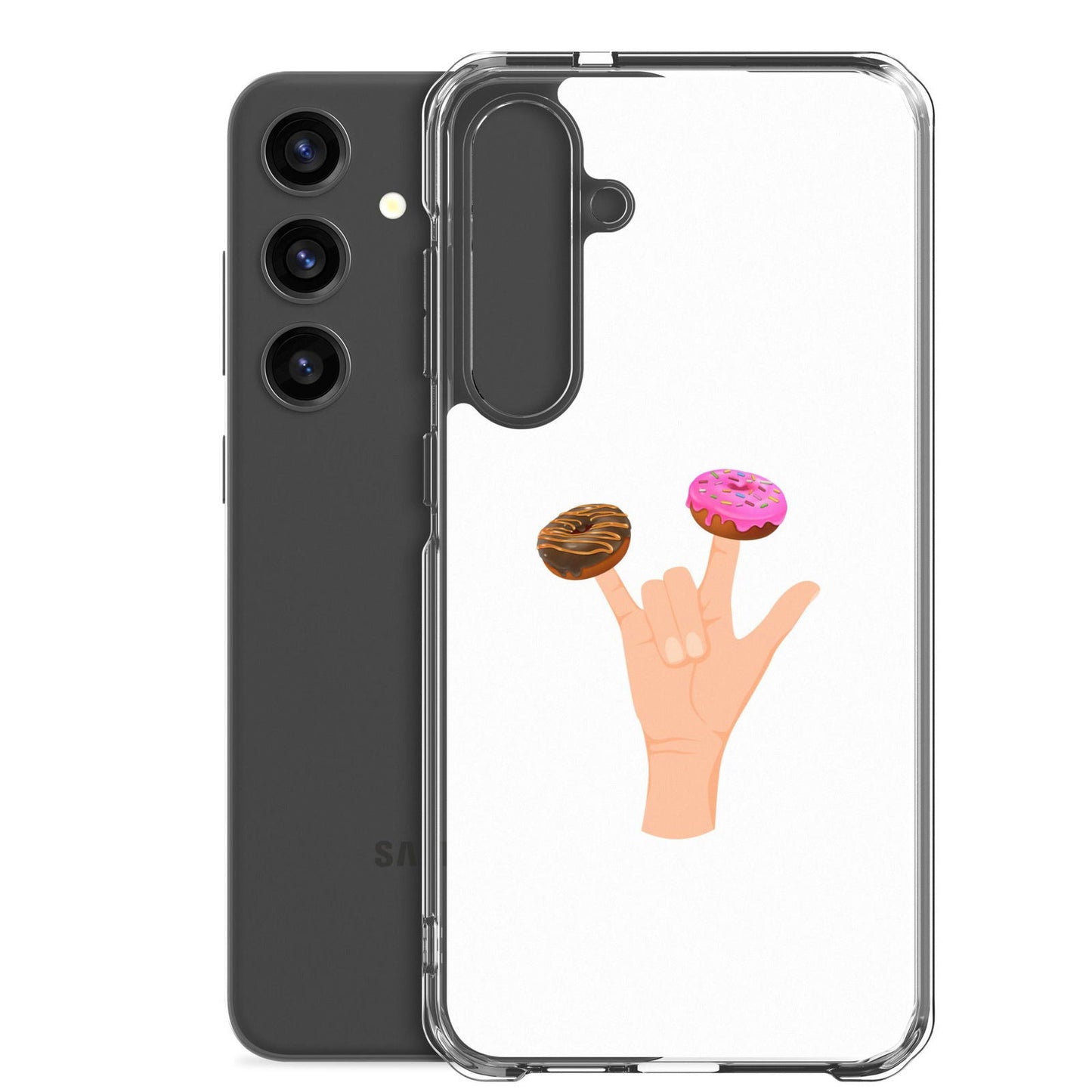 Coque Samsung Main donuts deux doigts - Sedurro