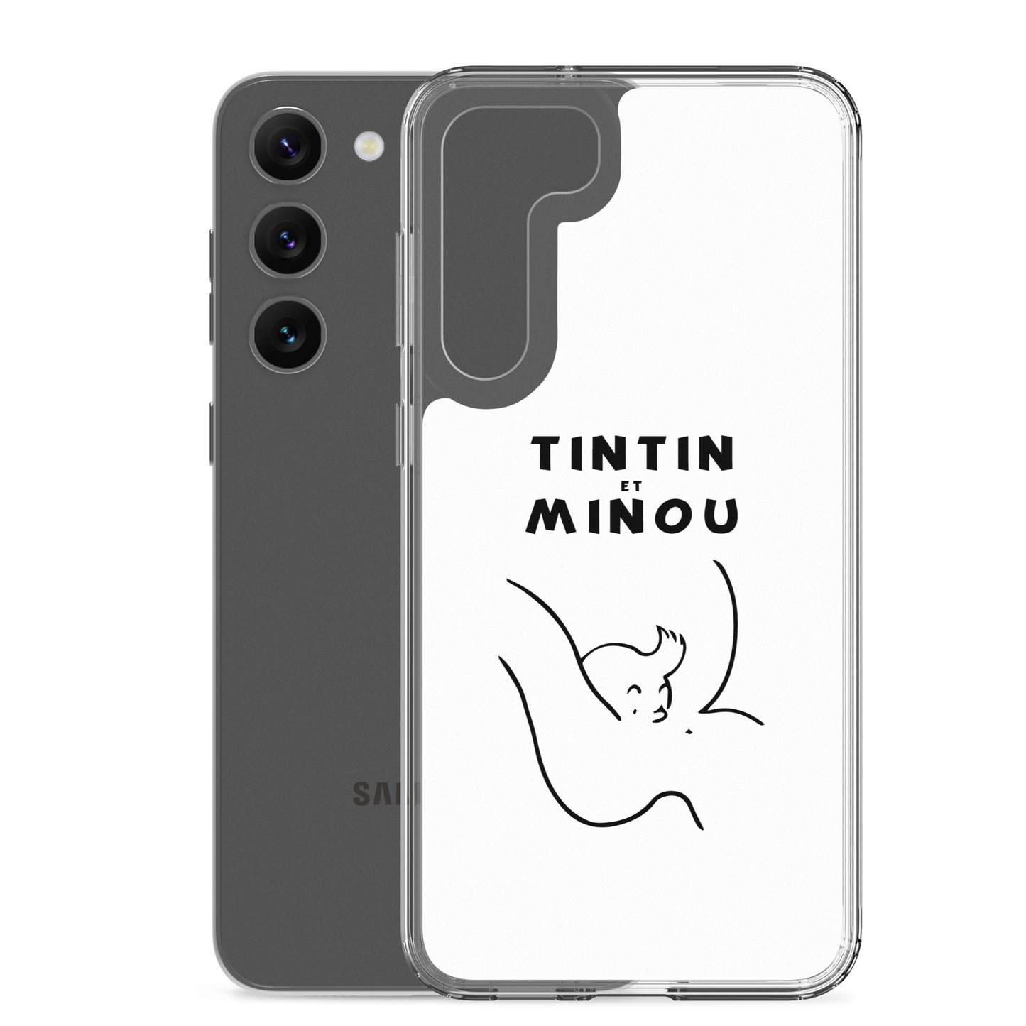 Coque Samsung Tintin et minou - Sedurro