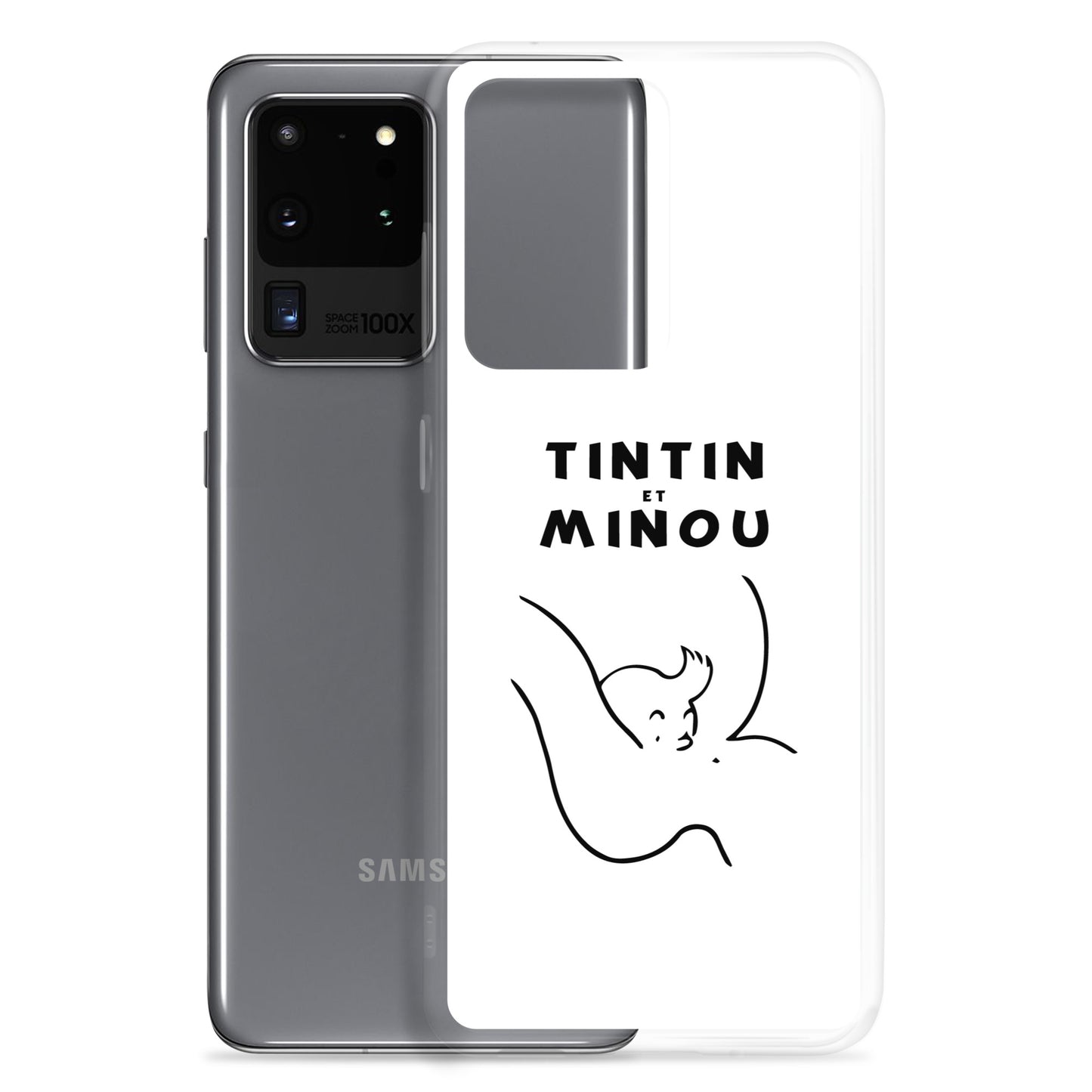 Coque Samsung Tintin et minou - Sedurro