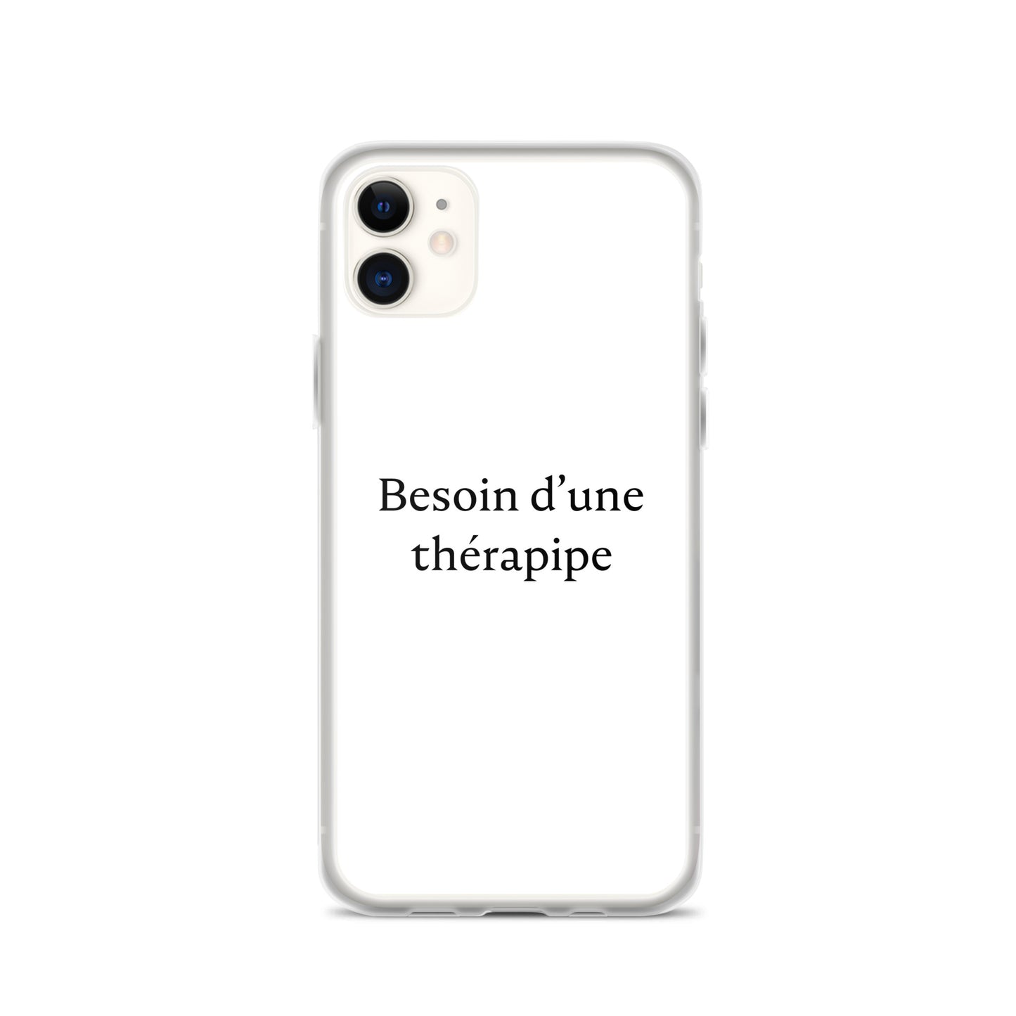 Coque iPhone Besoin d'une thérapipe - Sedurro