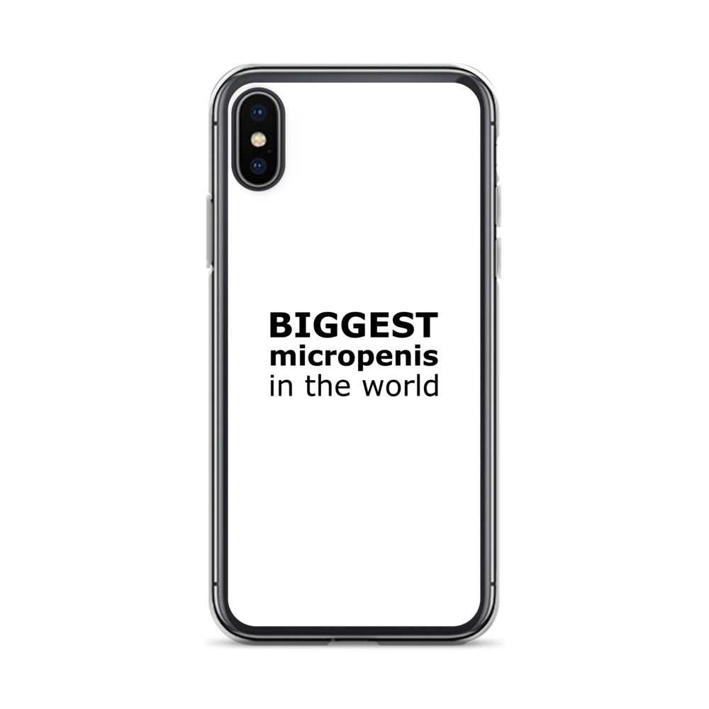 Coque iPhone Biggest micropenis in the world - Sedurro