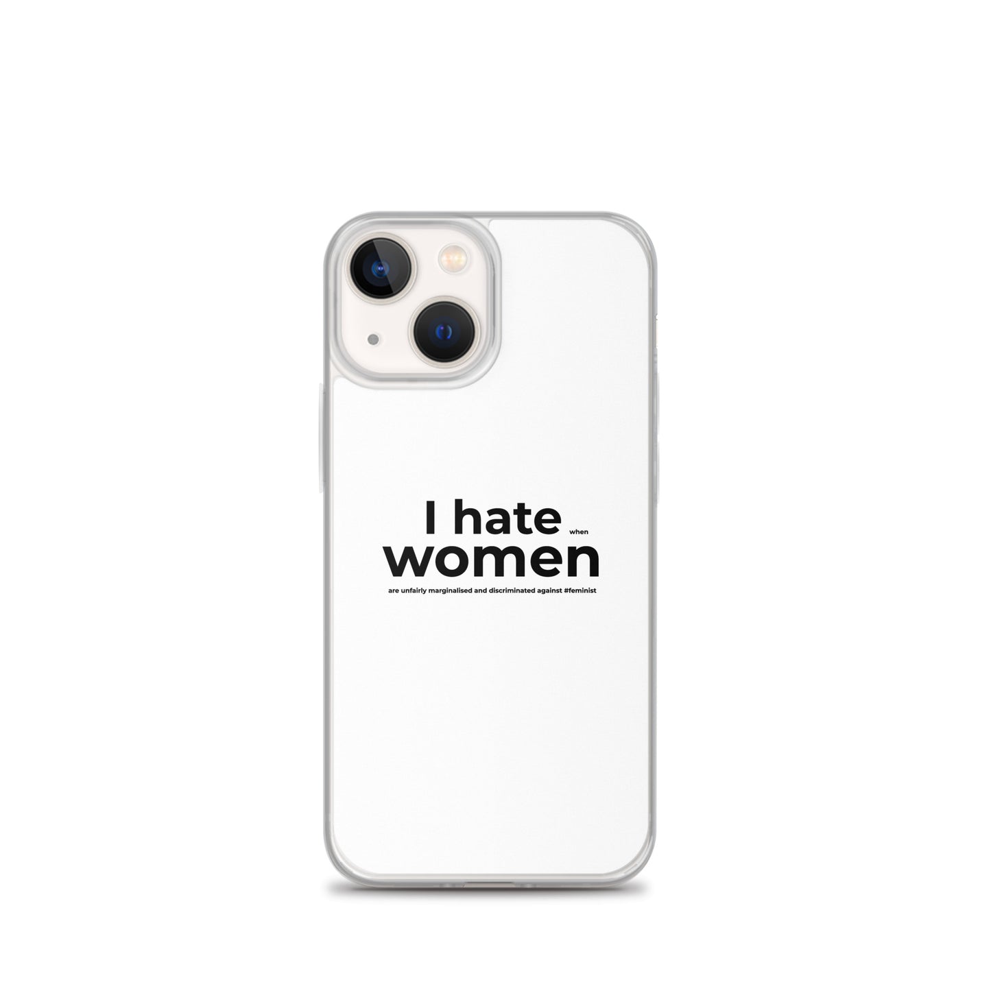 Coque iPhone Feminist I hate women iPhone 13 mini - Sedurro