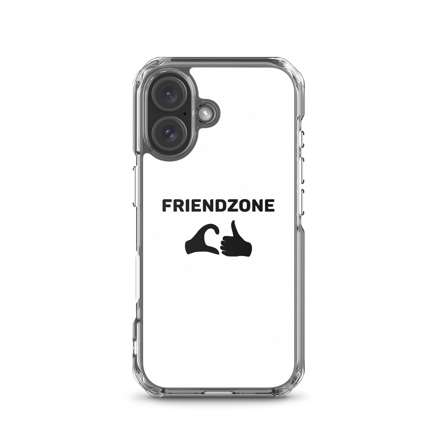 Coque iPhone Friendzone cœur pouce iPhone 16 - Sedurro