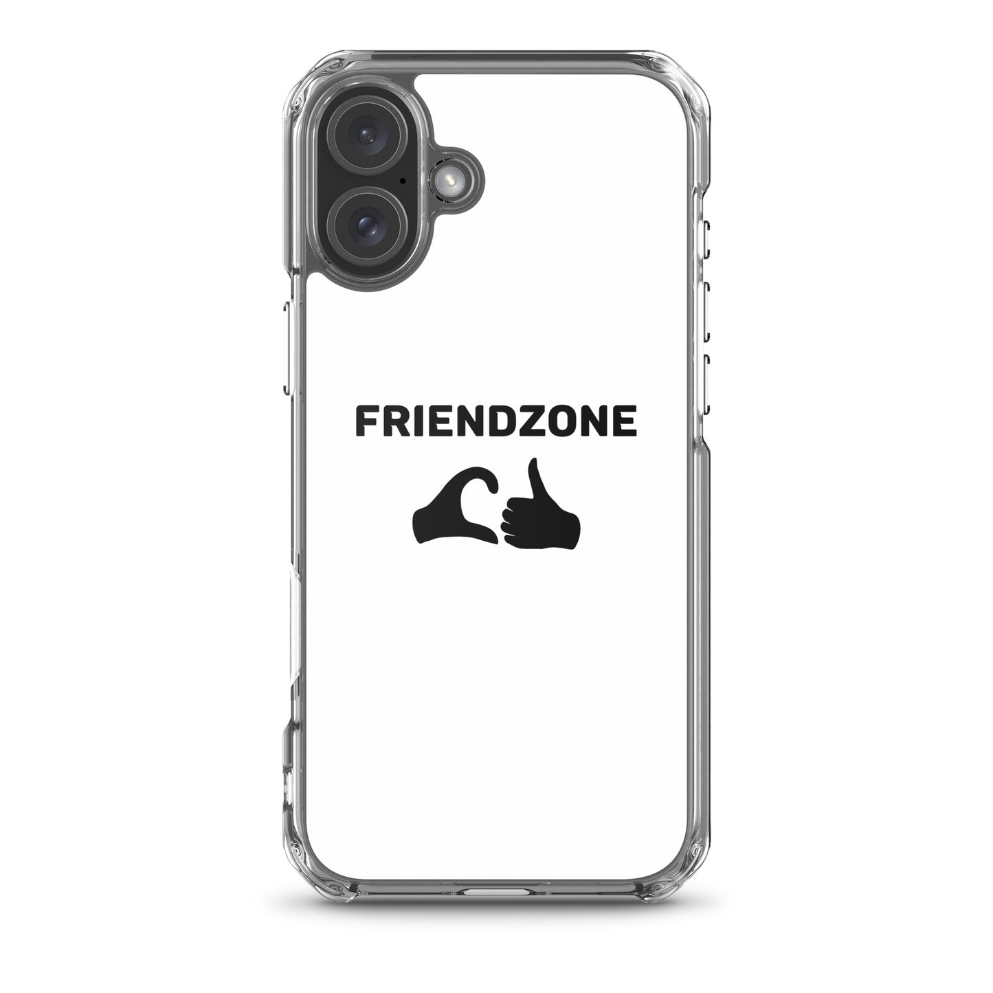 Coque iPhone Friendzone cœur pouce iPhone 16 Plus - Sedurro