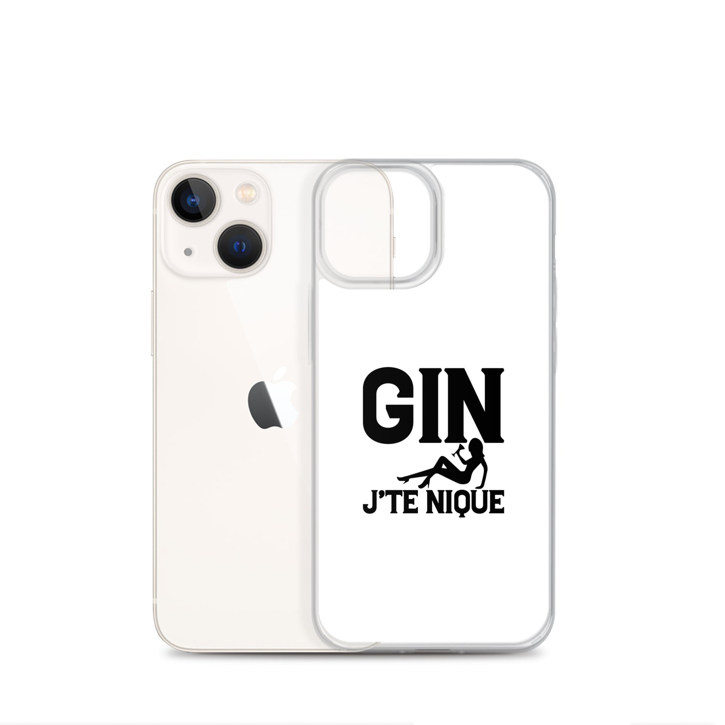 Coque iPhone Gin j'te nique - Sedurro