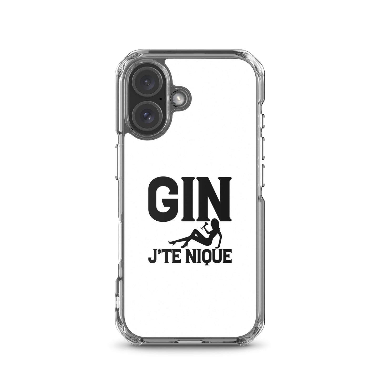 Coque iPhone Gin j'te nique iPhone 16 - Sedurro