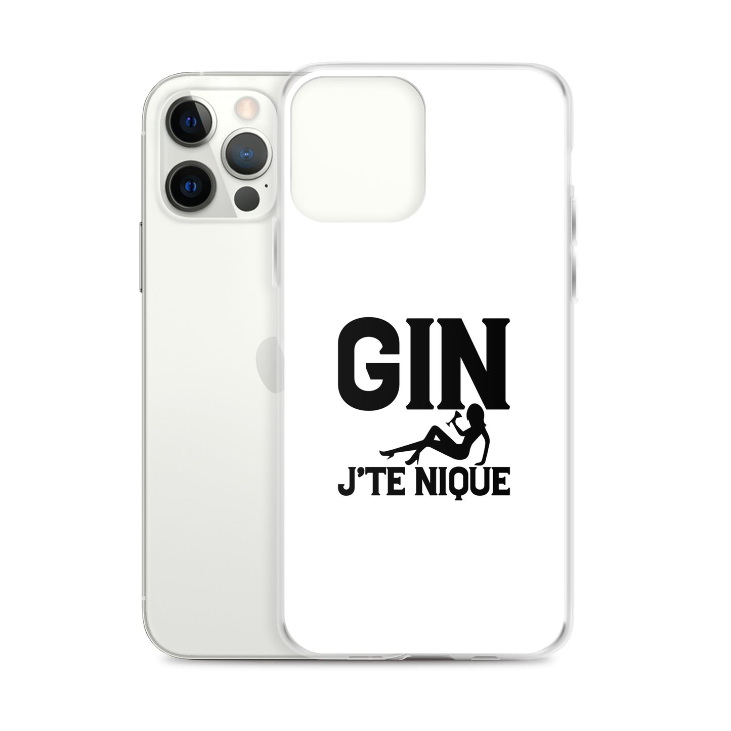 Coque iPhone Gin j'te nique - Sedurro
