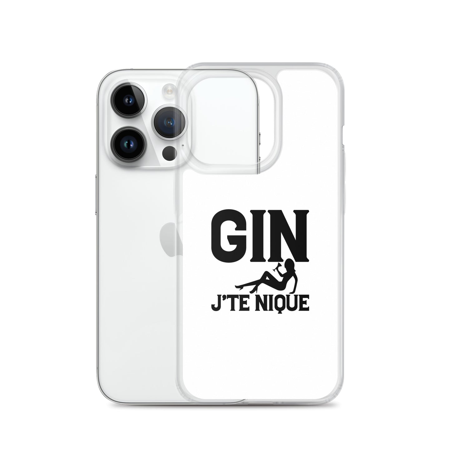 Coque iPhone Gin j'te nique - Sedurro